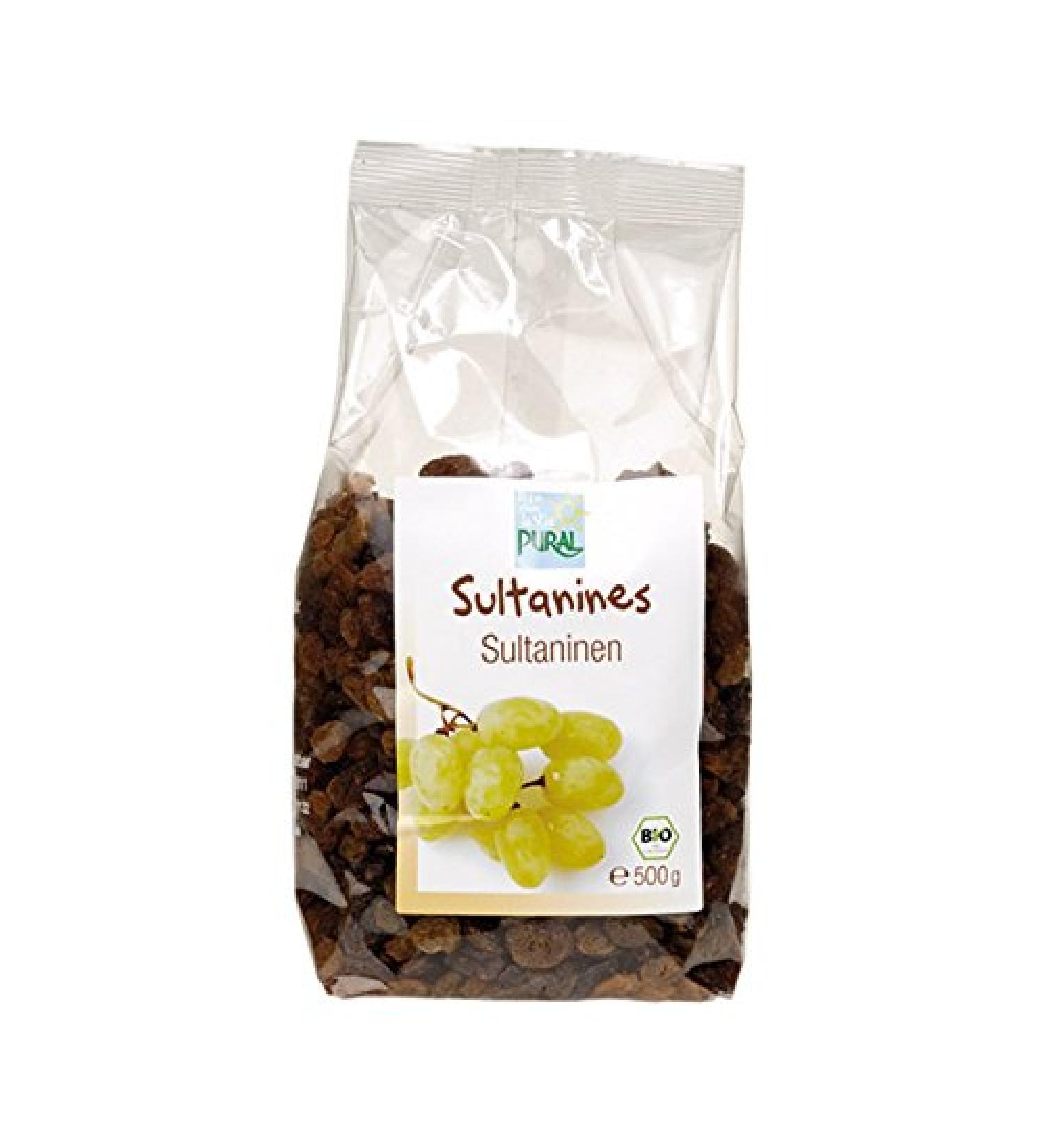 Pural Sultanine Raisins Blonde 500G - Sold by Unit - Buy Online on GoSupps.com
