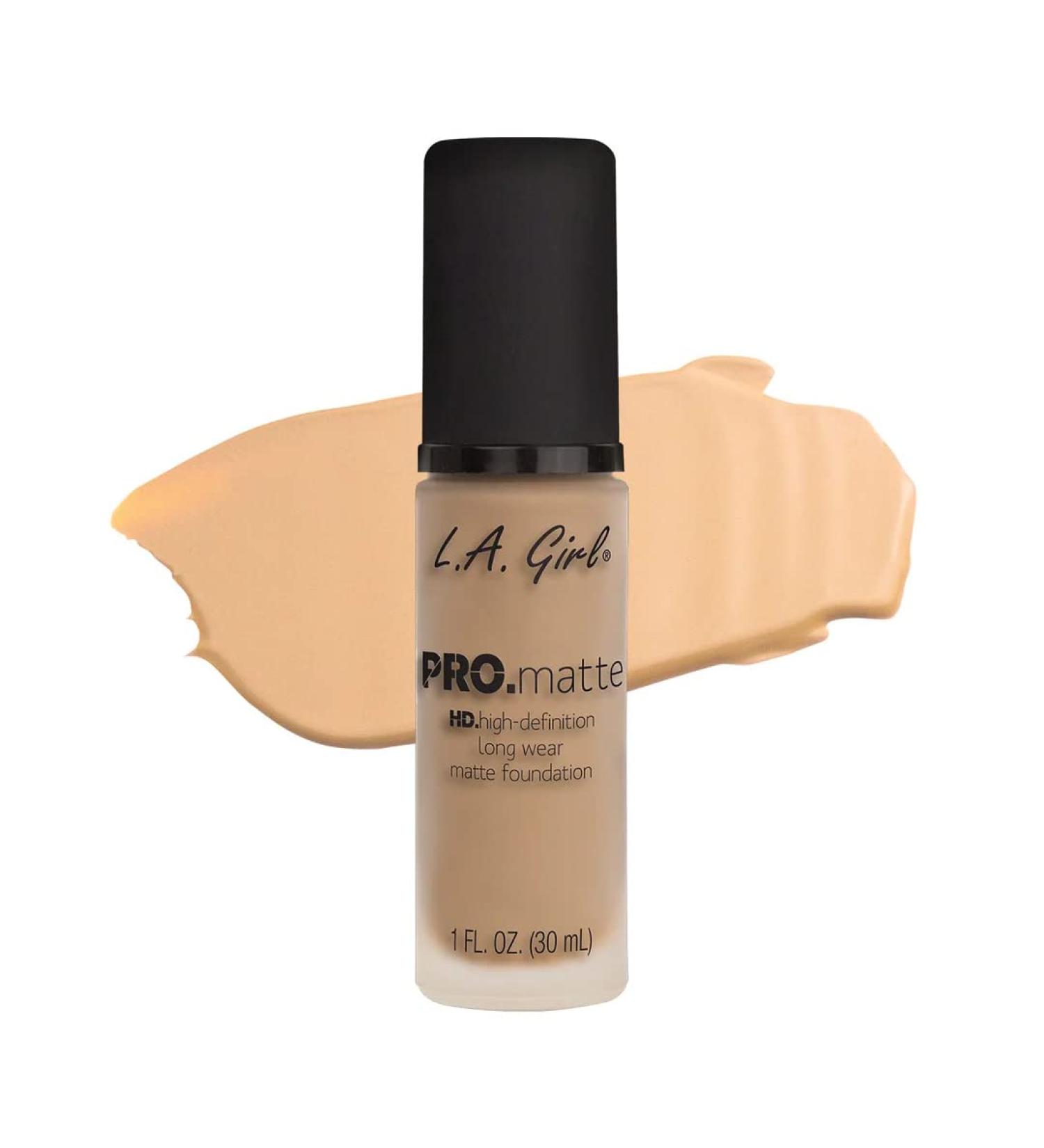 L.A. Girl Pro Matte Foundation in Bisque GLM672 - Long-Lasting Full Coverage Formula - Buy Online on GoSupps.com