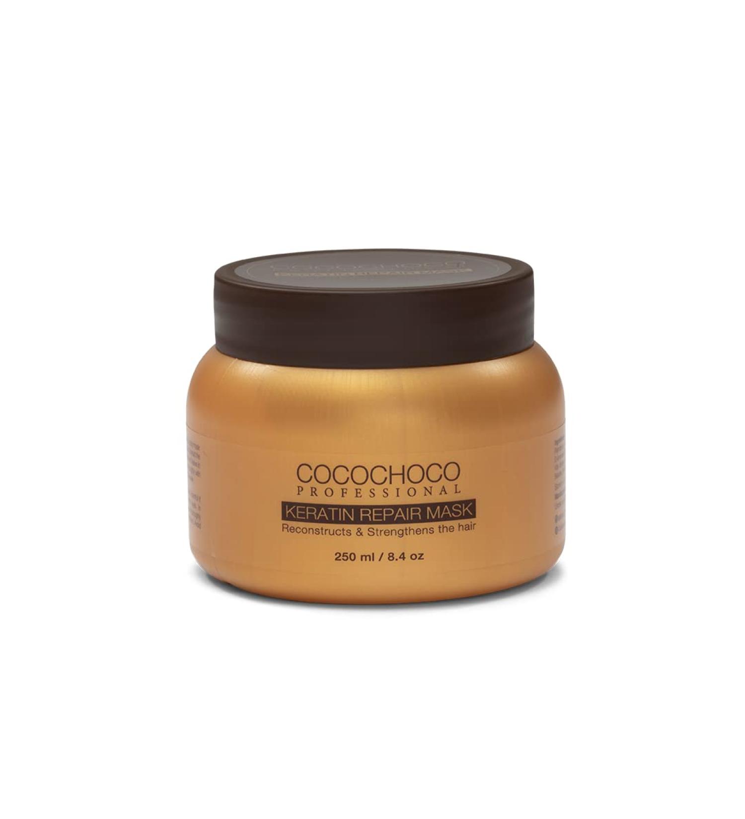 COCOCHOCO Keratin Repair Mask Intense Crystal Shine 250ml/8.4oz - Professional Hair Treatment - Buy Online on GoSupps.com