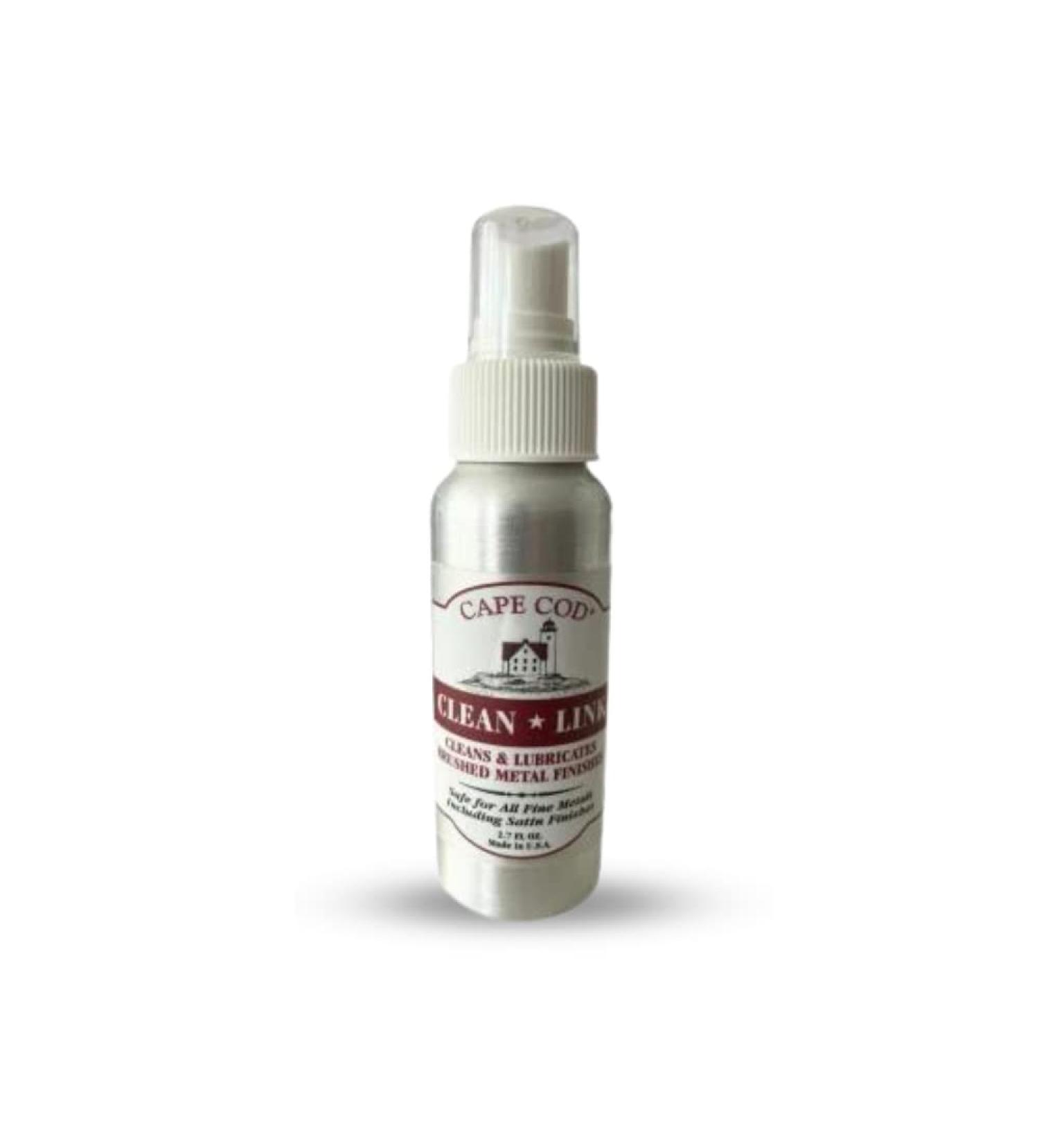 CAPE COD Clean Link - 2.7oz Spray for Cleansing & Lubricating Brushed & Satin Metal Finishes | International Shipping Available - Buy Online on GoSupps.com