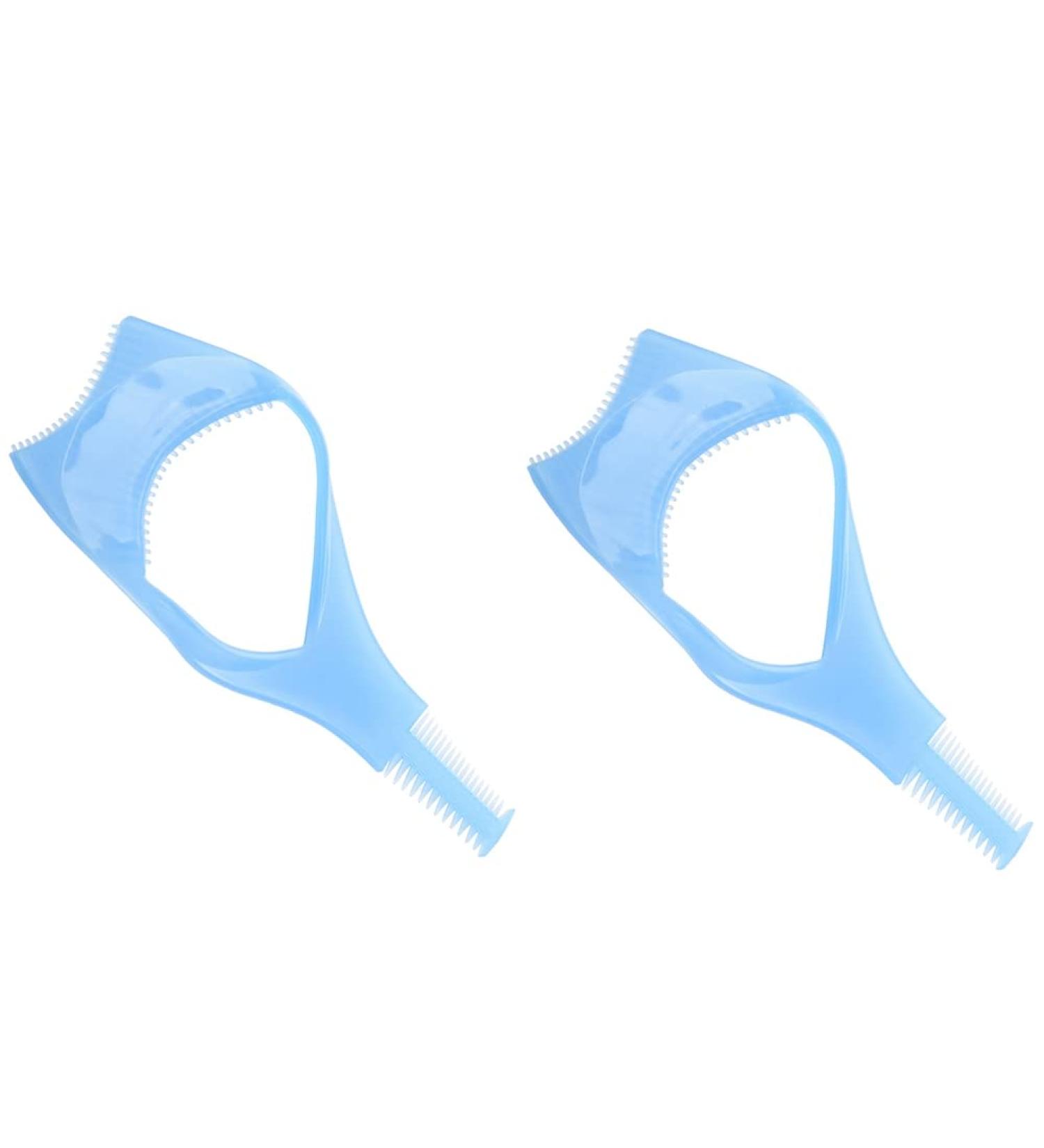 Uikdjgu 2X 3In1 Mascara Applicator Guide Makeup Comb Eyelashes Tool - Buy Online on GoSupps.com