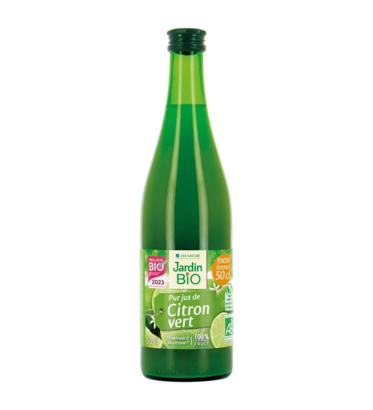 JARDIN BIO ETIC - Jardin Bio Pur Jus Citron Vert 50Cl - Lot De 3 - Vendu Par Lot - Buy Online on GoSupps.com