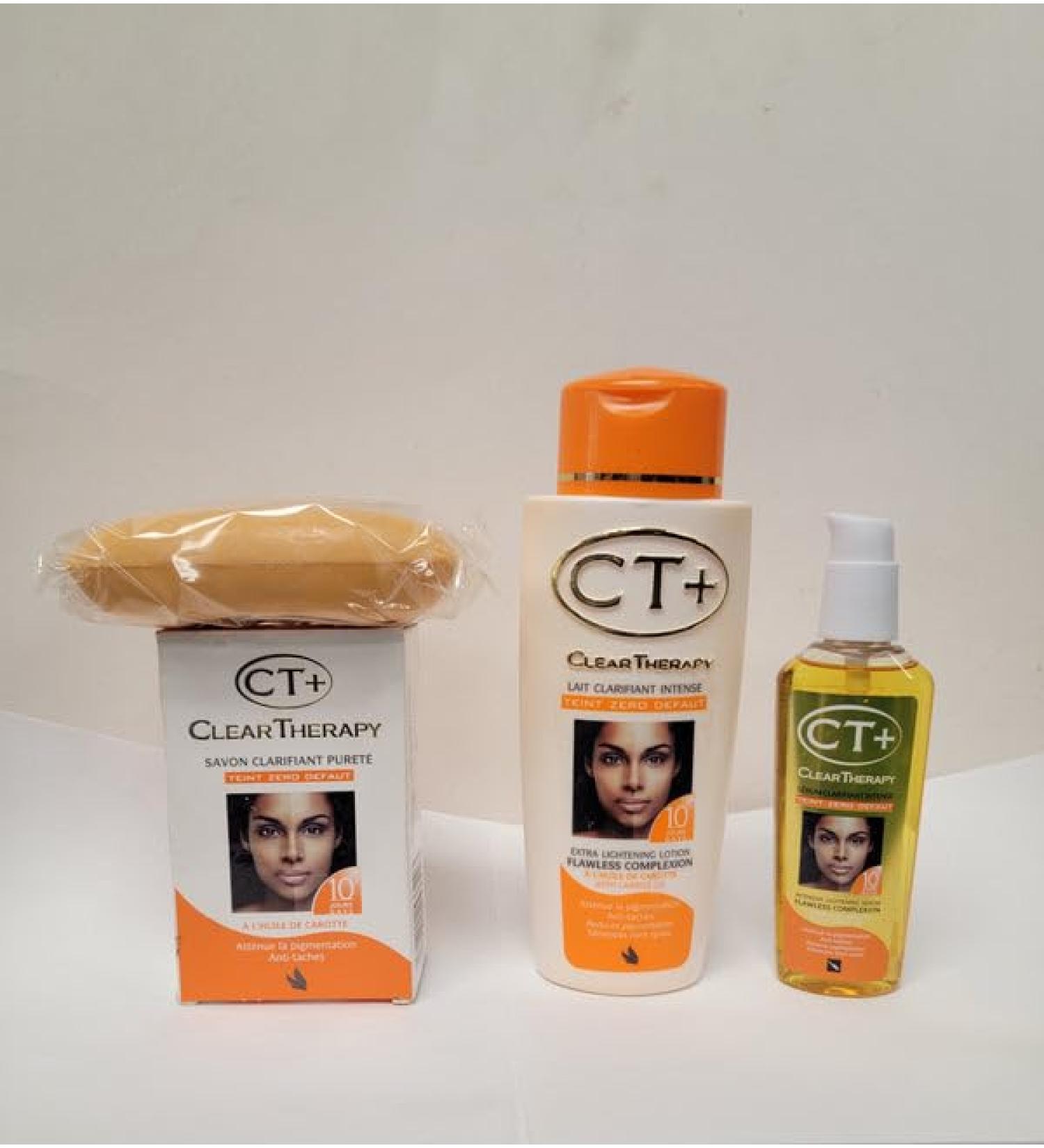  Generisch CT+ Clear Therapy Extra Lightening Carrot Oil Lotion 500ml + Soap + Oil - Buy Online on GoSupps.com