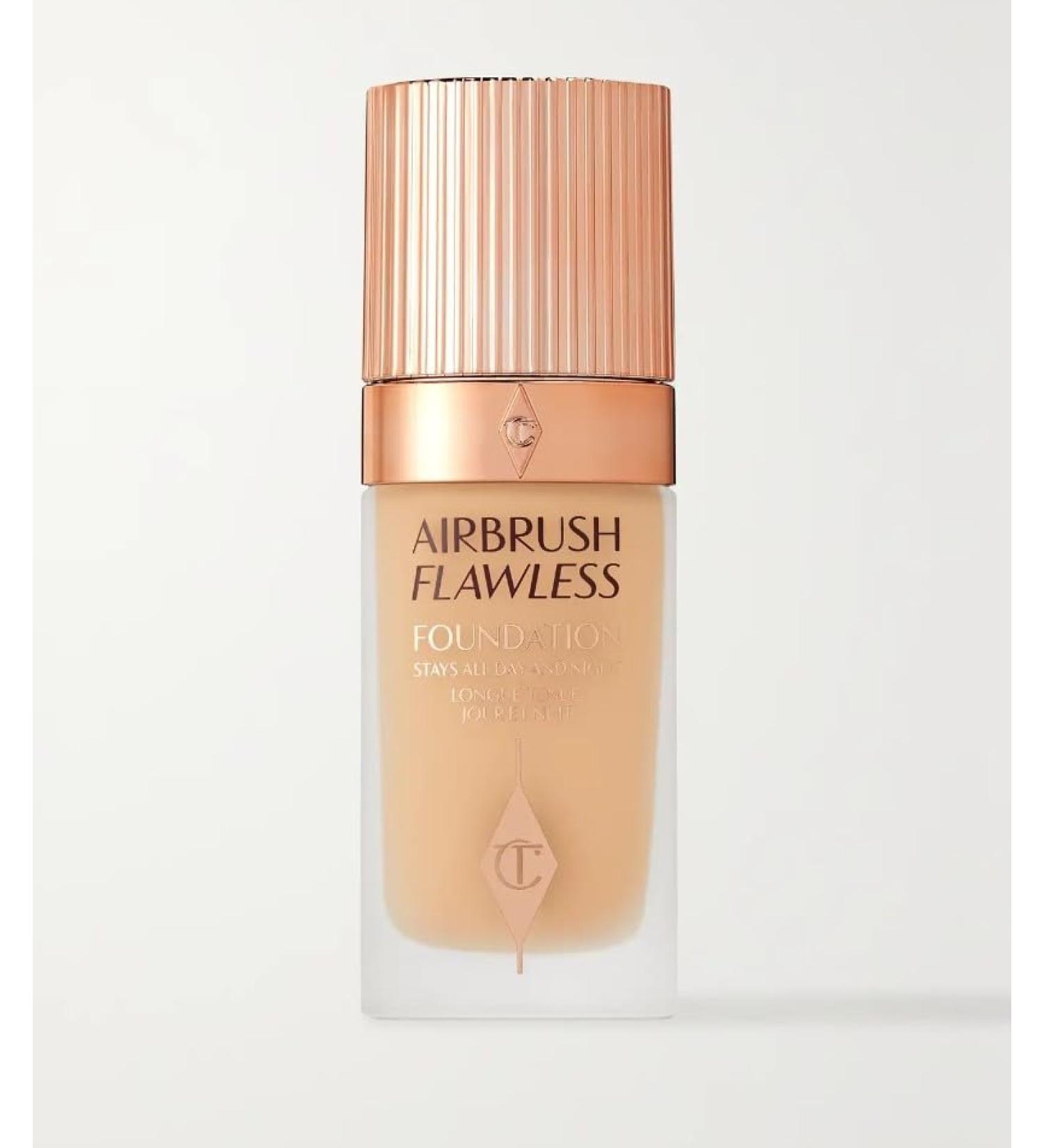 Charlotte Tilbury Original | Airbrush Flawless Foundation | Foundation | 30 ml (4 WARM 30 ml (Pack of 1)) - Buy Online on GoSupps.com