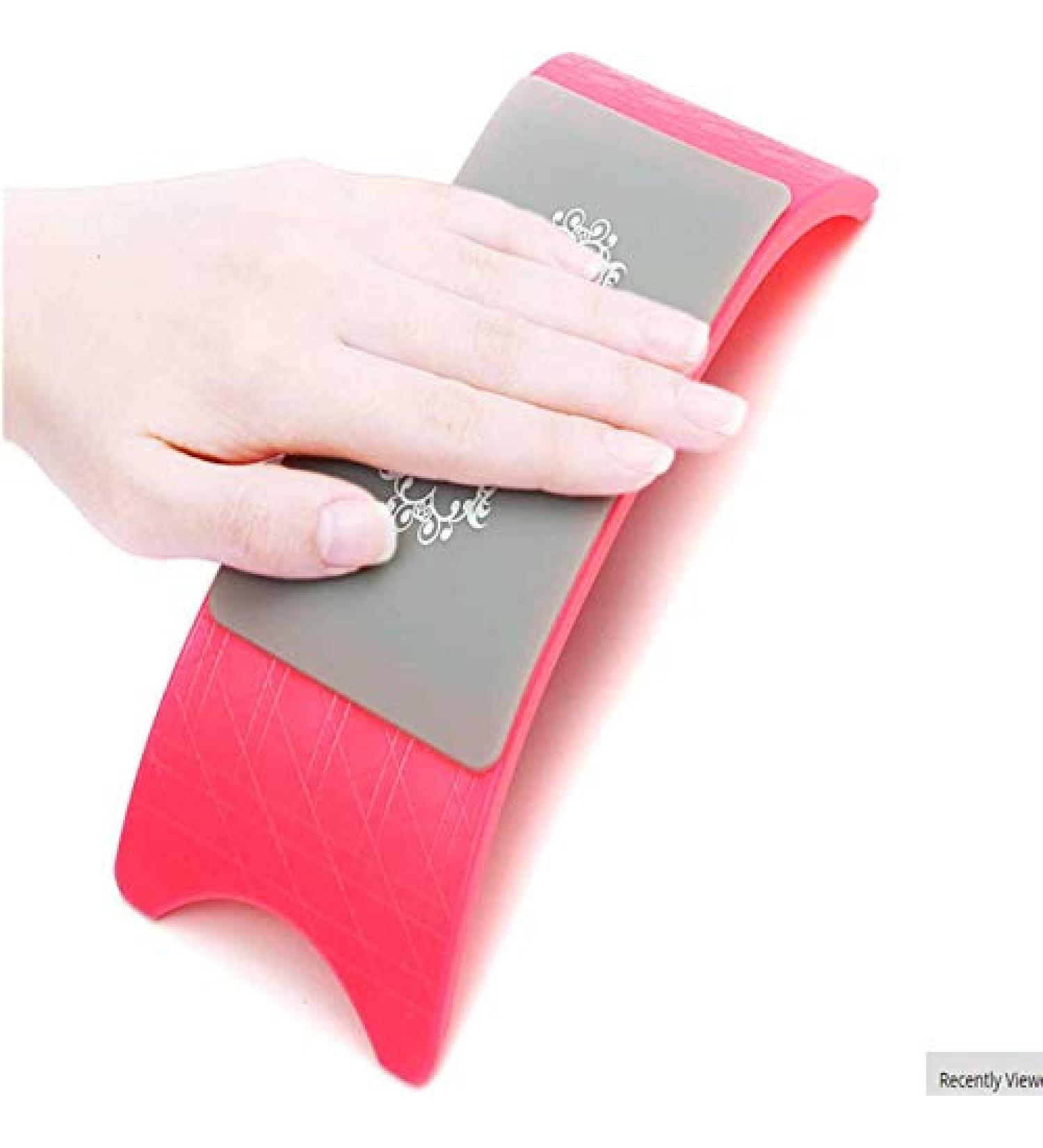 2018 New Plastic Silicone Nail Art Cushion Pillow Hand Holder Nail Arm Rest Manicure Tool Arm Rest Manicure Tool Equipment - (Color: Pink) - Buy Online on GoSupps.com