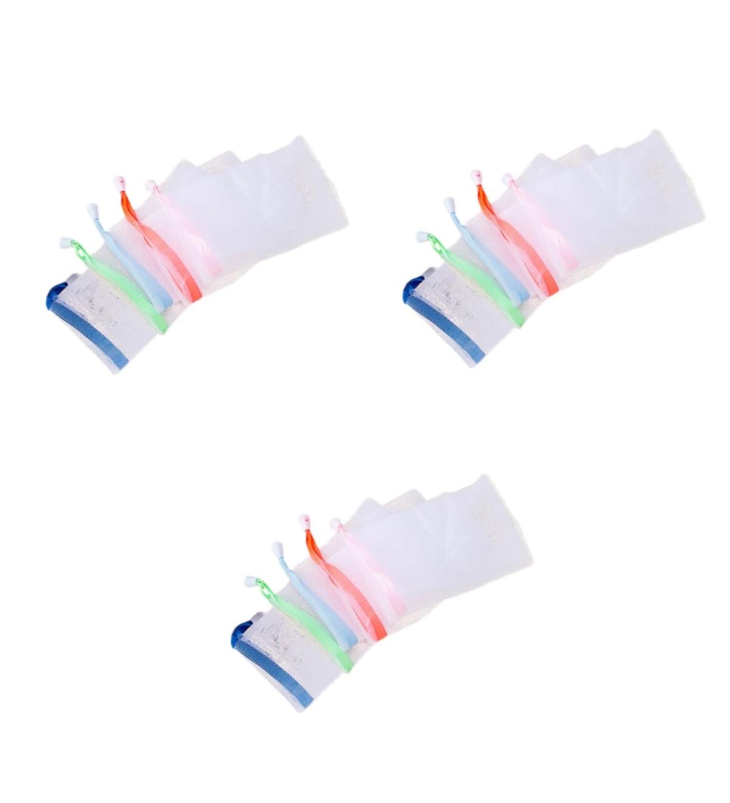 Beaupretty 27 Pcs Cleaning Bag Set - Foaming Pouch & Bubble Mesh Bag for Easy Soap Cleaning - International Shipping Available - Buy Online on GoSupps.com