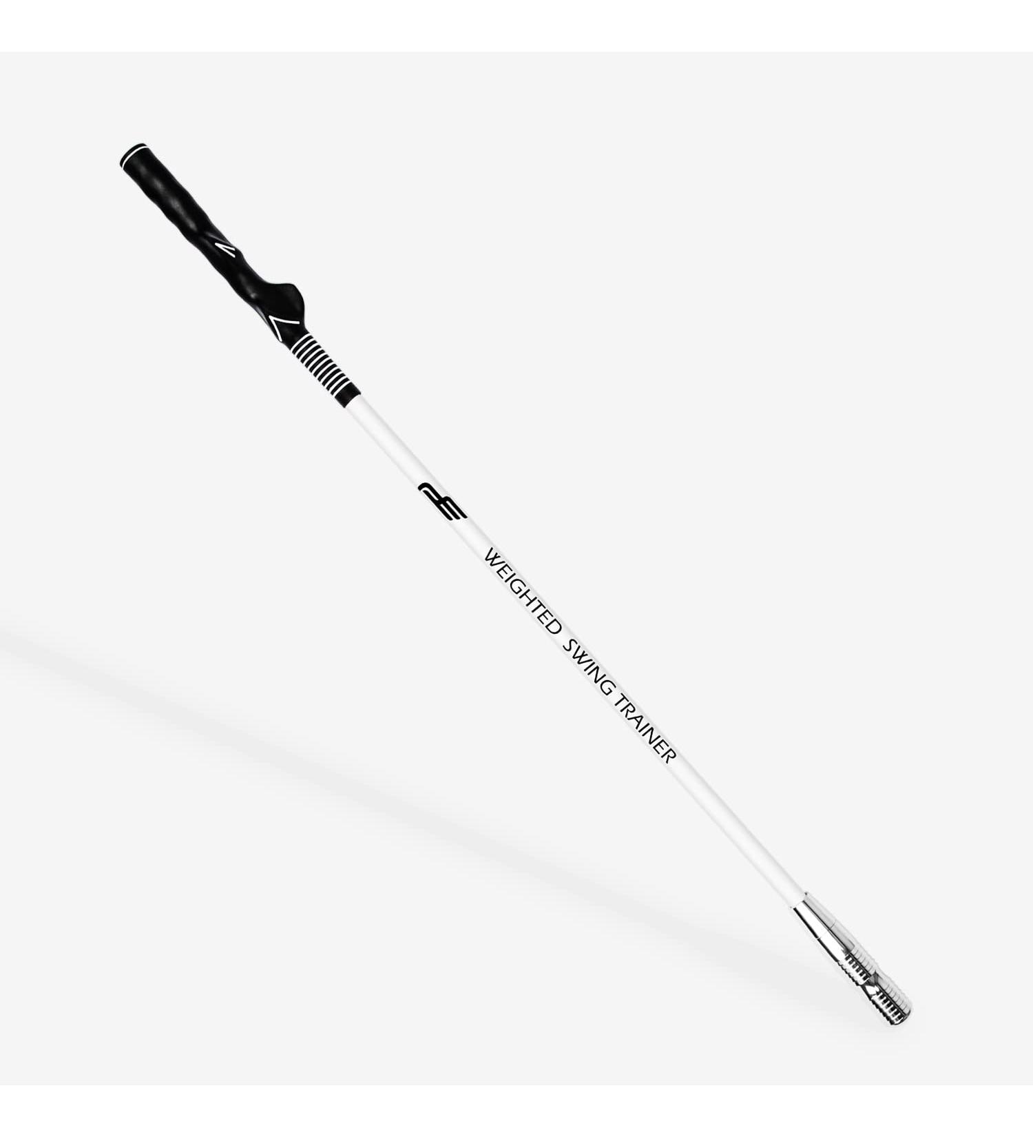 PLAYEAGLE Golf Tempo & Grip Trainer - Spring Loaded Metal Head Swing Aid (White) - Buy Online on GoSupps.com