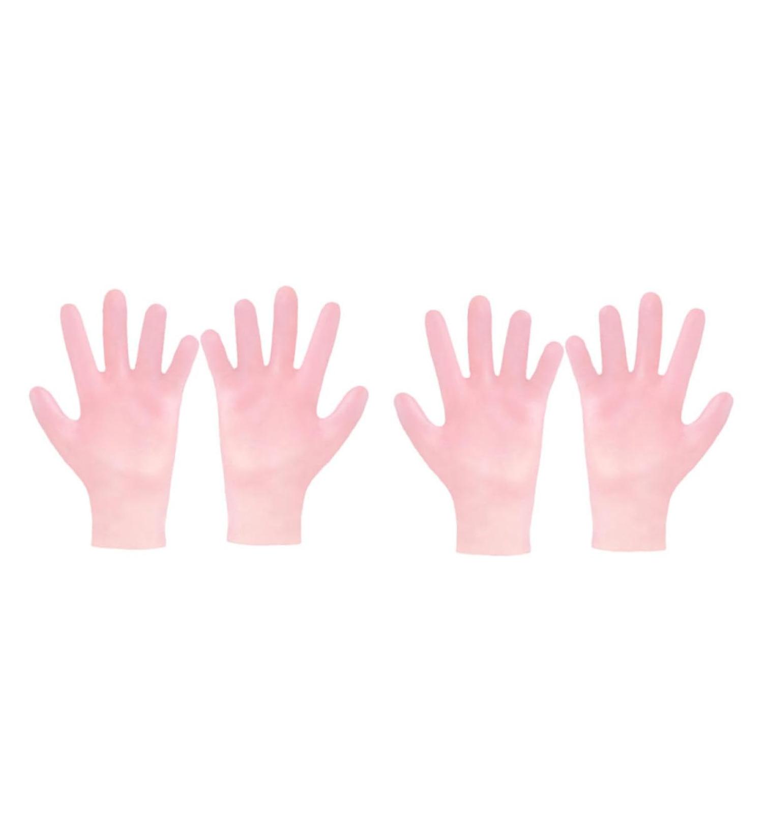 POPETPOP Skin Care Gloves 2 Pairs Whitening Moisturizing Gloves Sebs Cotton Gloves Repair Miss Hands Care Gloves - Buy Online on GoSupps.com