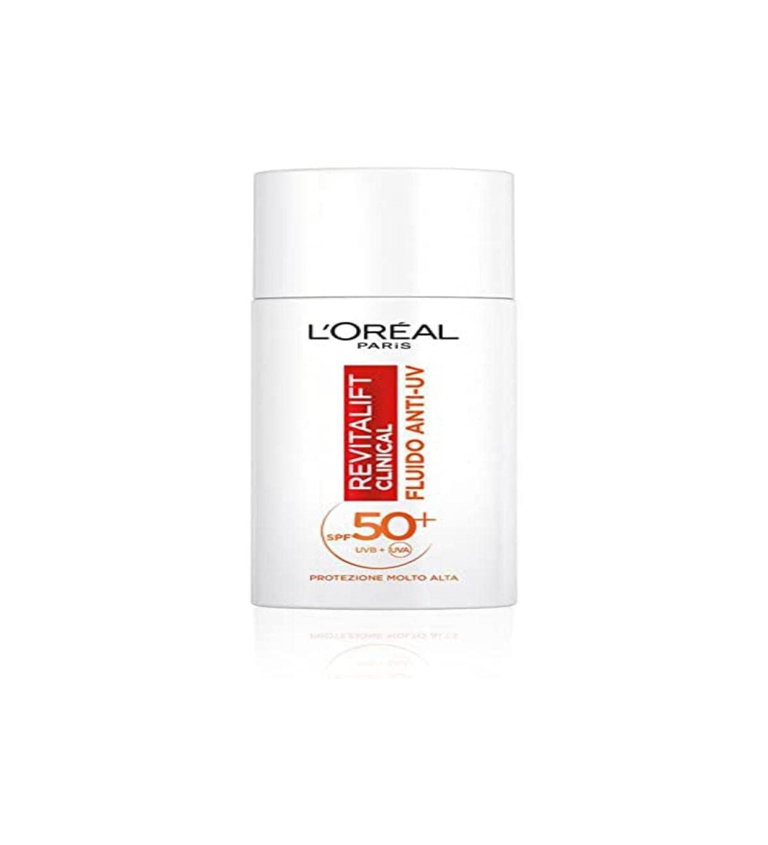 L'Oreal Paris L'Or al Paris Revitalift Clinical Anti-UV Fluid SPF 50+ Extra High Protection with Vitamin C Antioxidant 50 ml