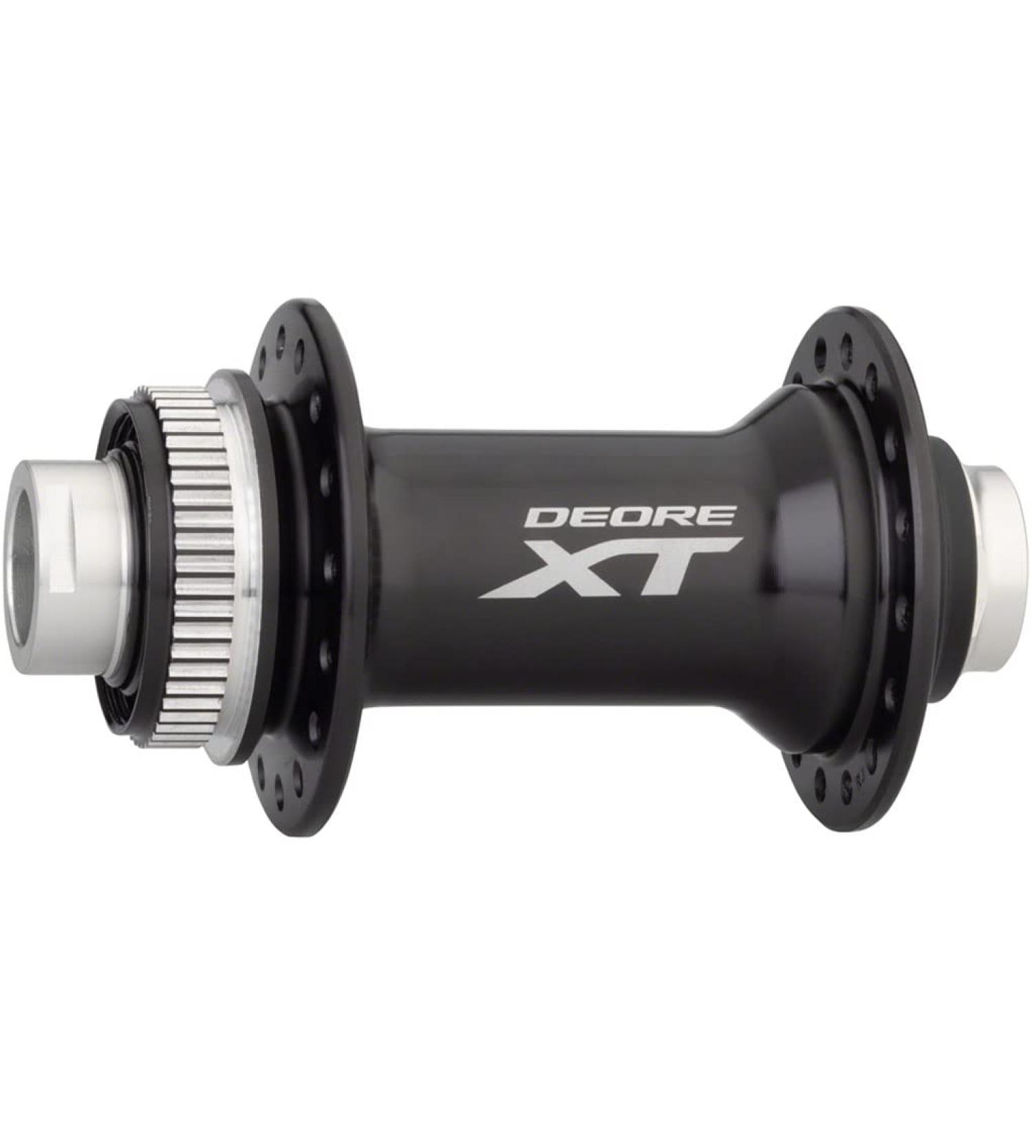 SHIMANO XT HB-M8010 Front Hub - 15 x 100mm, Center-Lock, Black, 32h