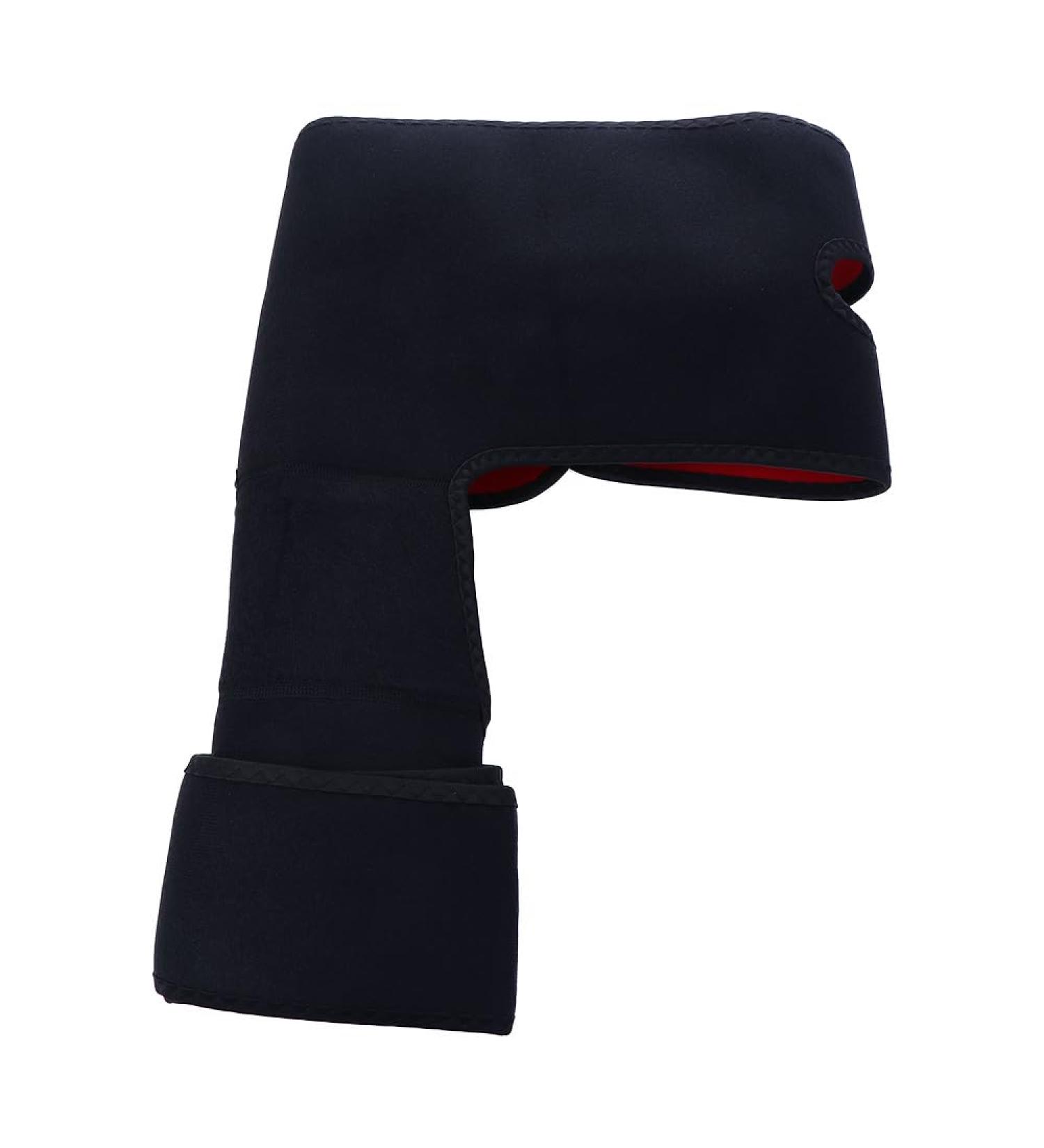 Leadigol Hip Protective Belt | Adjustable Compression Brace for Fitness & Thigh Support | Black Leg Warmers for Hip Joints - Buy Online on GoSupps.com