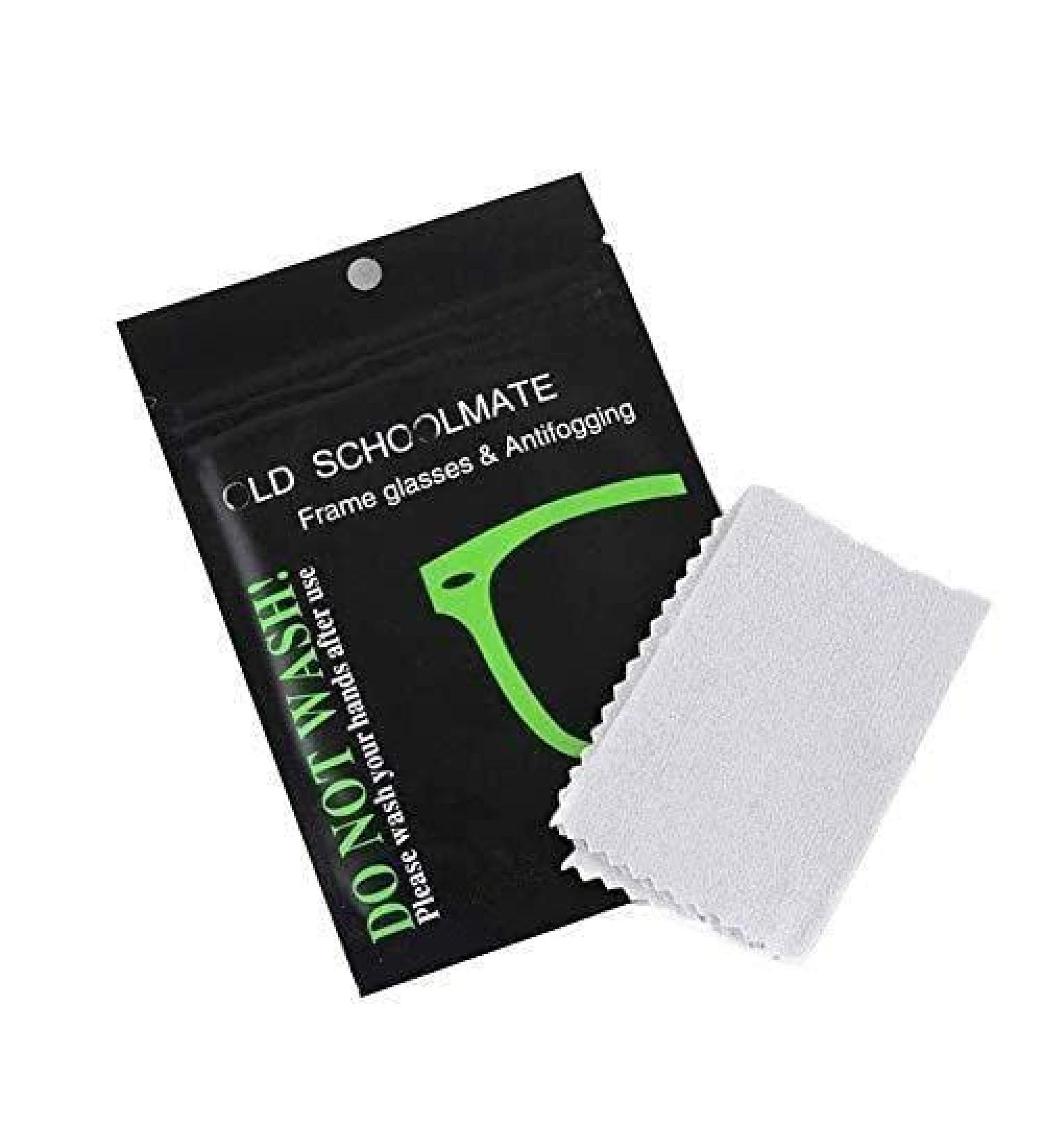 Anti-Fog Microfiber Glasses Cleaner Cloth - Perfect for Glasses Camera & Screens | 15x15 cm - Buy Online on GoSupps.com