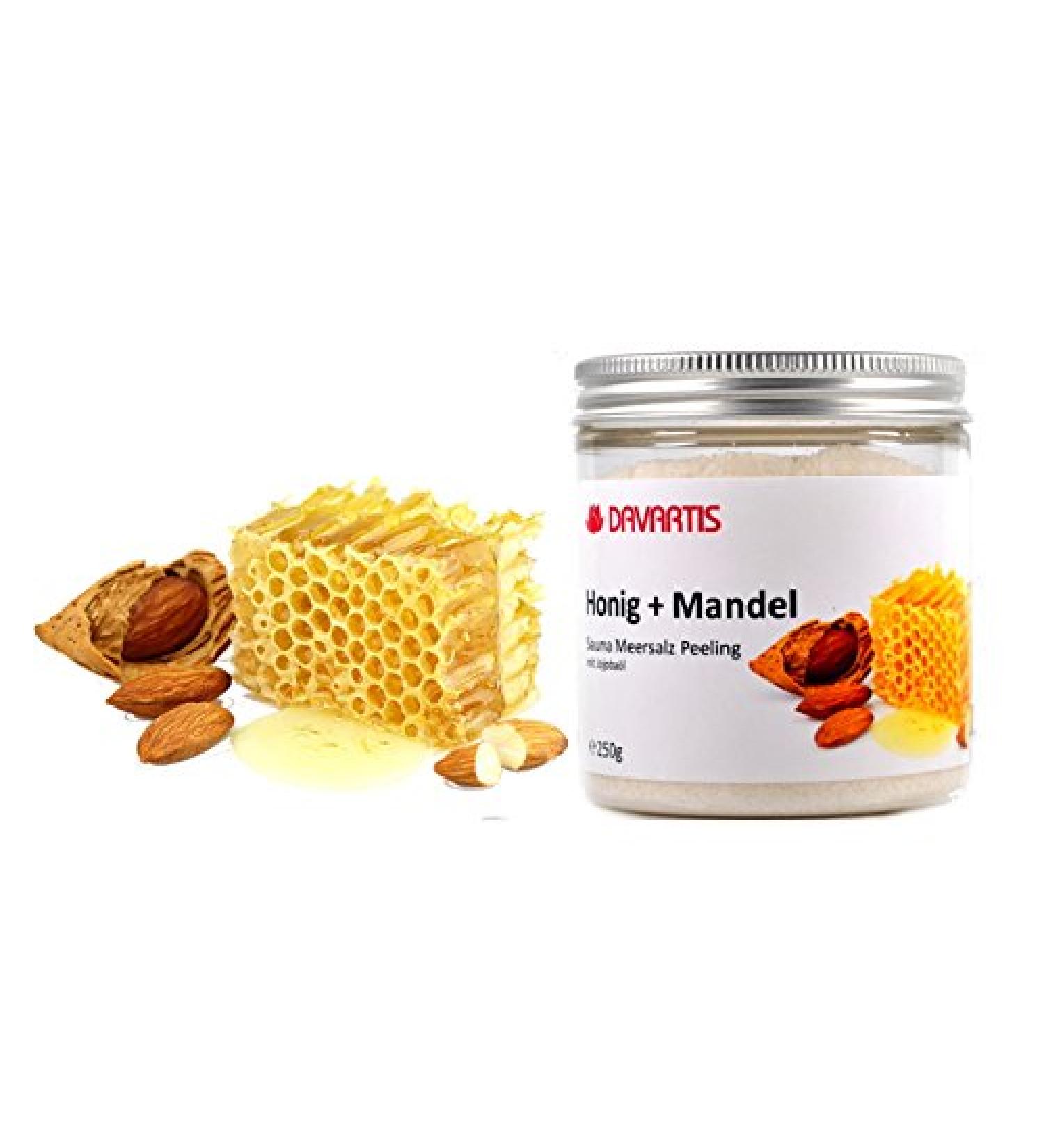 Sauna Sea Salt Peeling Honey + Almond 250g