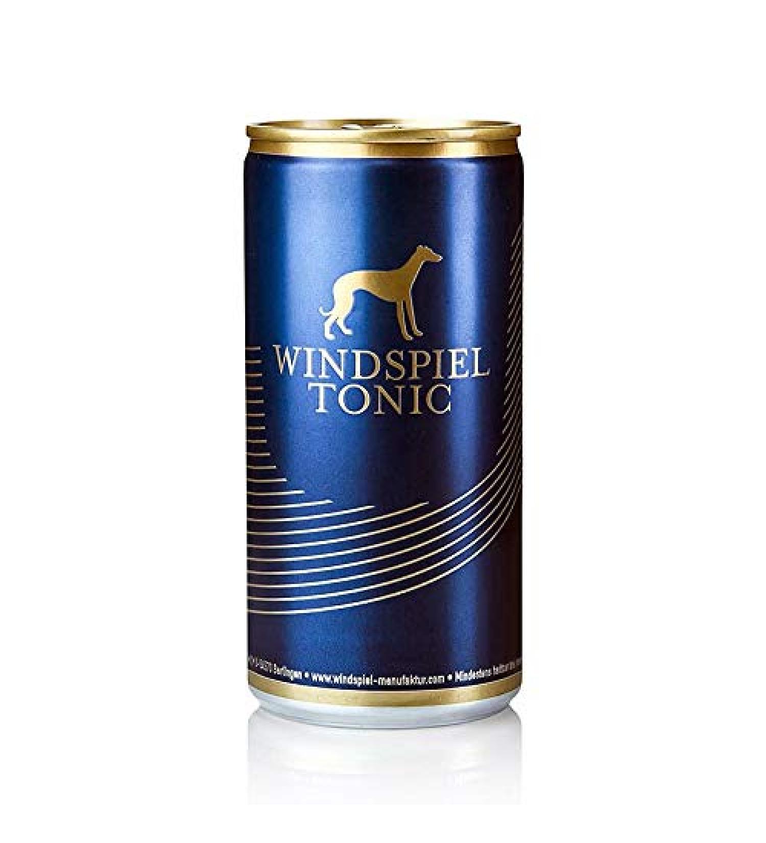 Wind game Tonic Water - The Elegant Filler from the Wind Spiel Manufaktur |In the practical 0.2l can made for gin & tonic |1 x 0.2l can