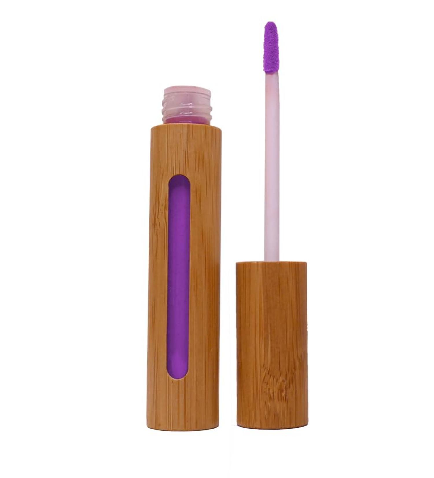 Vegan Liquid Lipstick Matte - Sustainable & Cruelty-Free | Cosm.Ethics Bar (Violet)