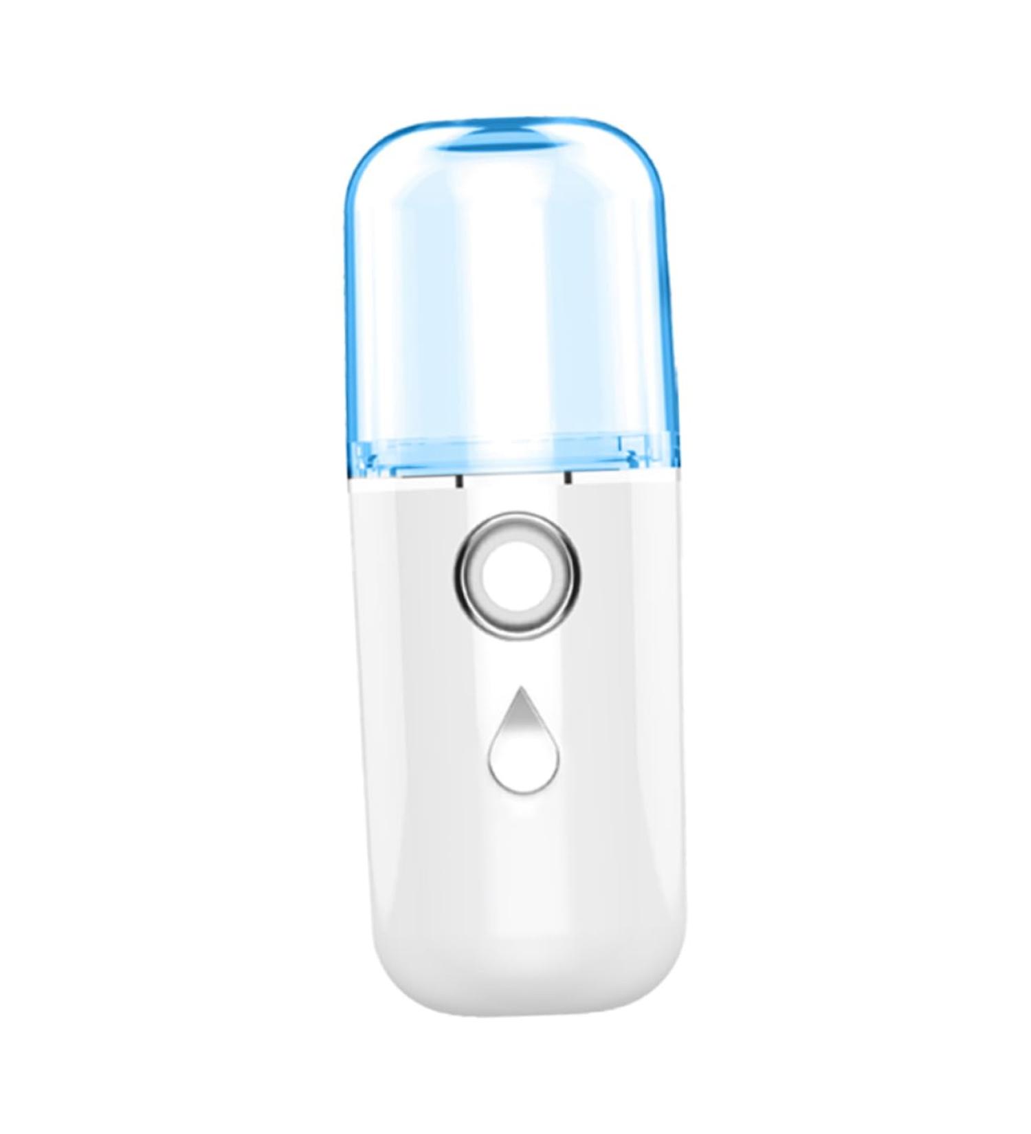Beatifufu Nano Water Replenishing Instrument Portable Humidifiers Portable Face Steamer Hydrator White Plastic - Buy Online on GoSupps.com