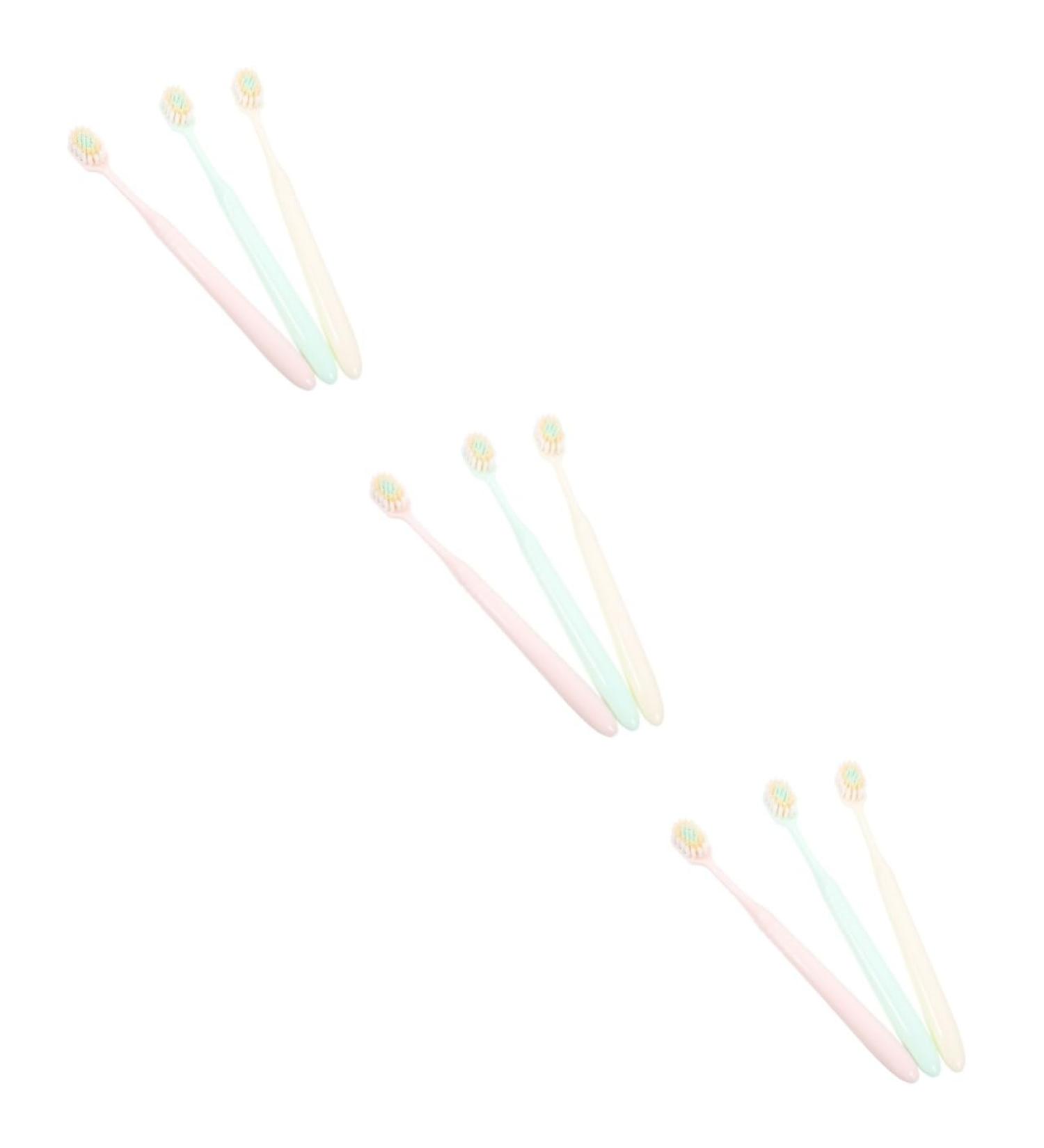 Minkissy 9-PTH Tooth Cleaning Toothbrush - Soft Oral Hygiene Brush for Adults | Travel-Friendly 3-Pack - Buy Online on GoSupps.com