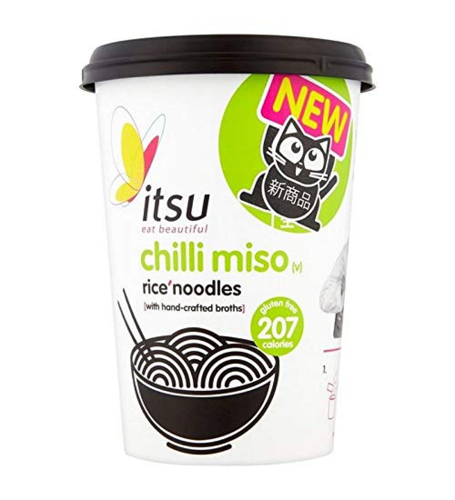 Itsu 4 x Itsu Miso Noodle Cups 64 g