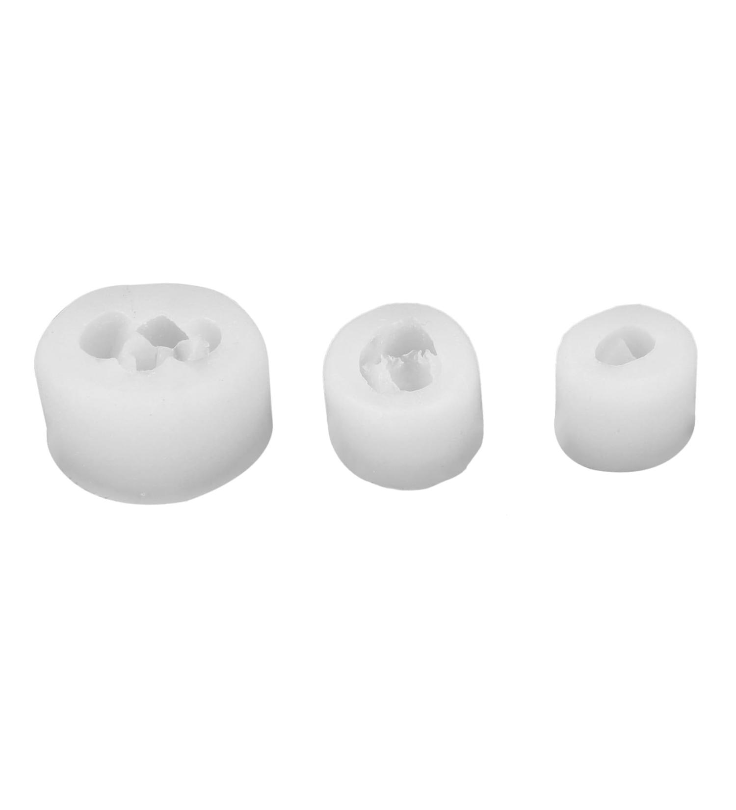 3pcs Silicone Mold Candle Molds Soap Mold Simulation Succulent Plants Molds Aromatherapy Candle Mold Handmade Soap Making Mold Scented Candle Mold Silica Gel Epoxy Abrasives Transparent 4.9X4.5X2.9CM - Buy Online on GoSupps.com