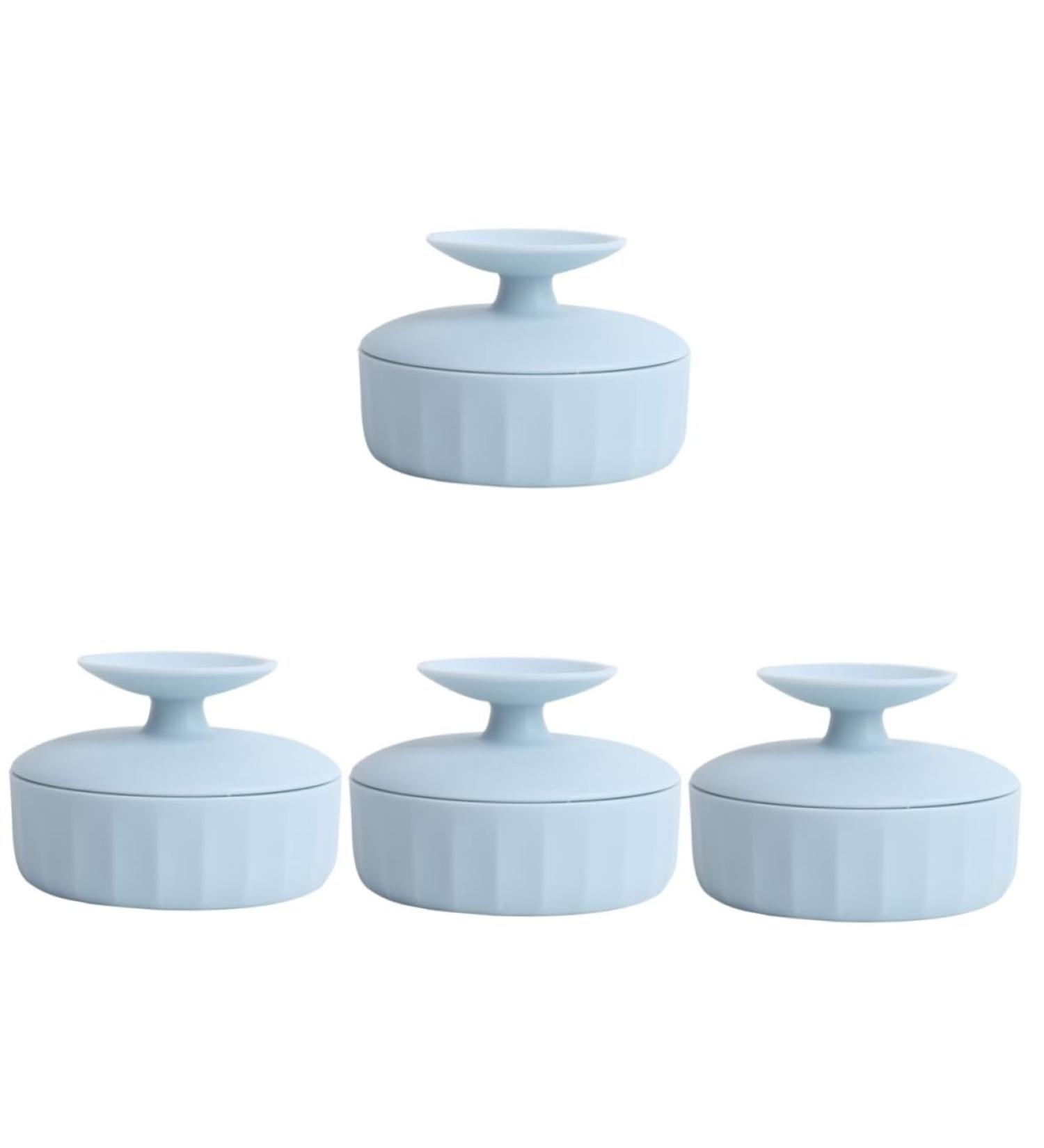 minkissy Makeup Makeup Brush Cleaning Box makeup brush cleaning pad brush cleaning pads silicone brush cleaning pad silicone hair brush makeup cleaning bowl Silica gel foldable Pads - Buy Online on GoSupps.com