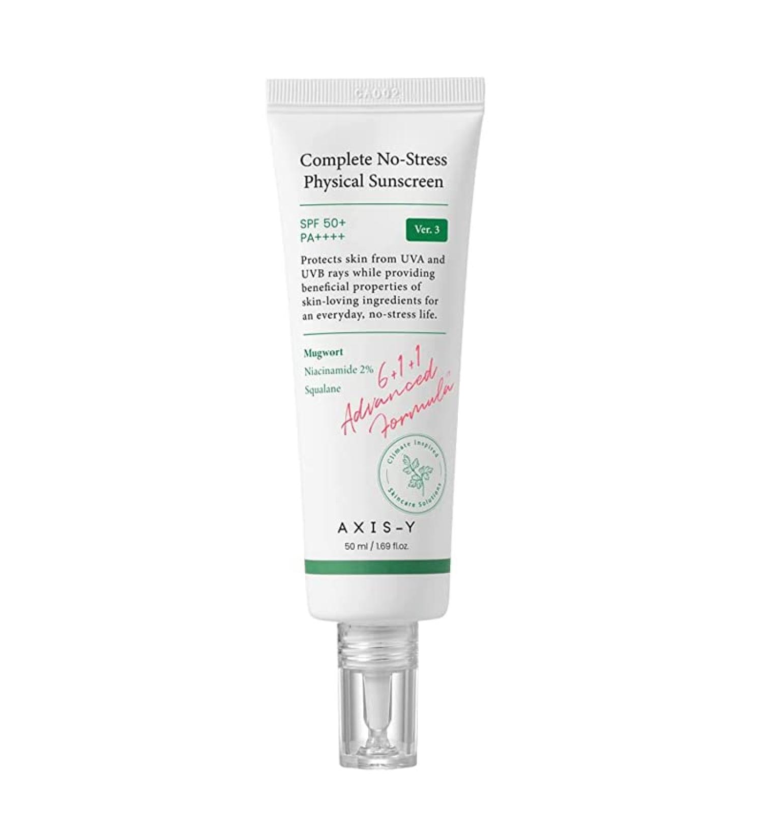 Complete No-Stress Physical Sunscreen SPF50+ PA++++ 50ml - Buy Online on GoSupps.com