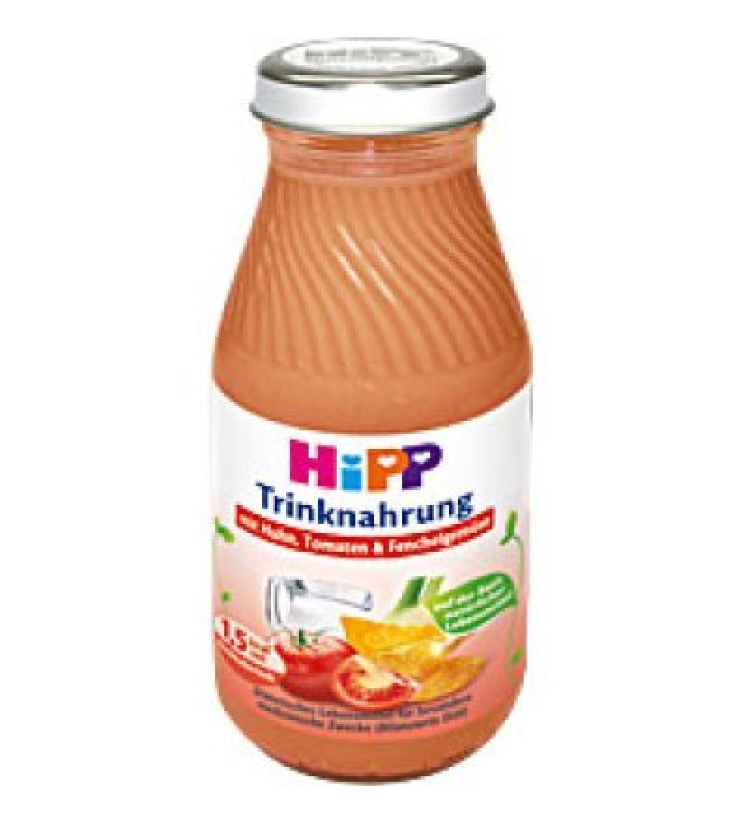 Hipp tube feeding high calorie 12x500ml chicken tomato and fennel