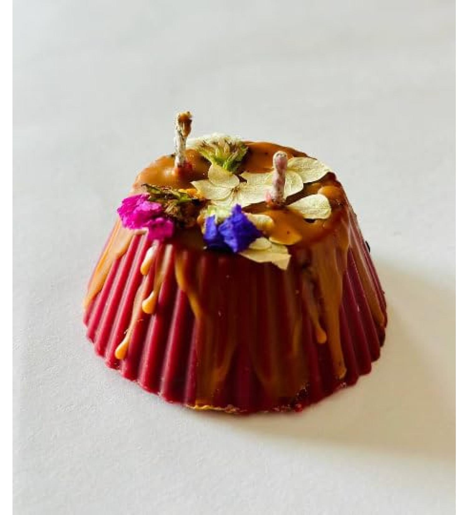 Witch Ritual Candle for Women's Happiness & Prosperity - Dark Red | International Shipping - Buy Online on GoSupps.com