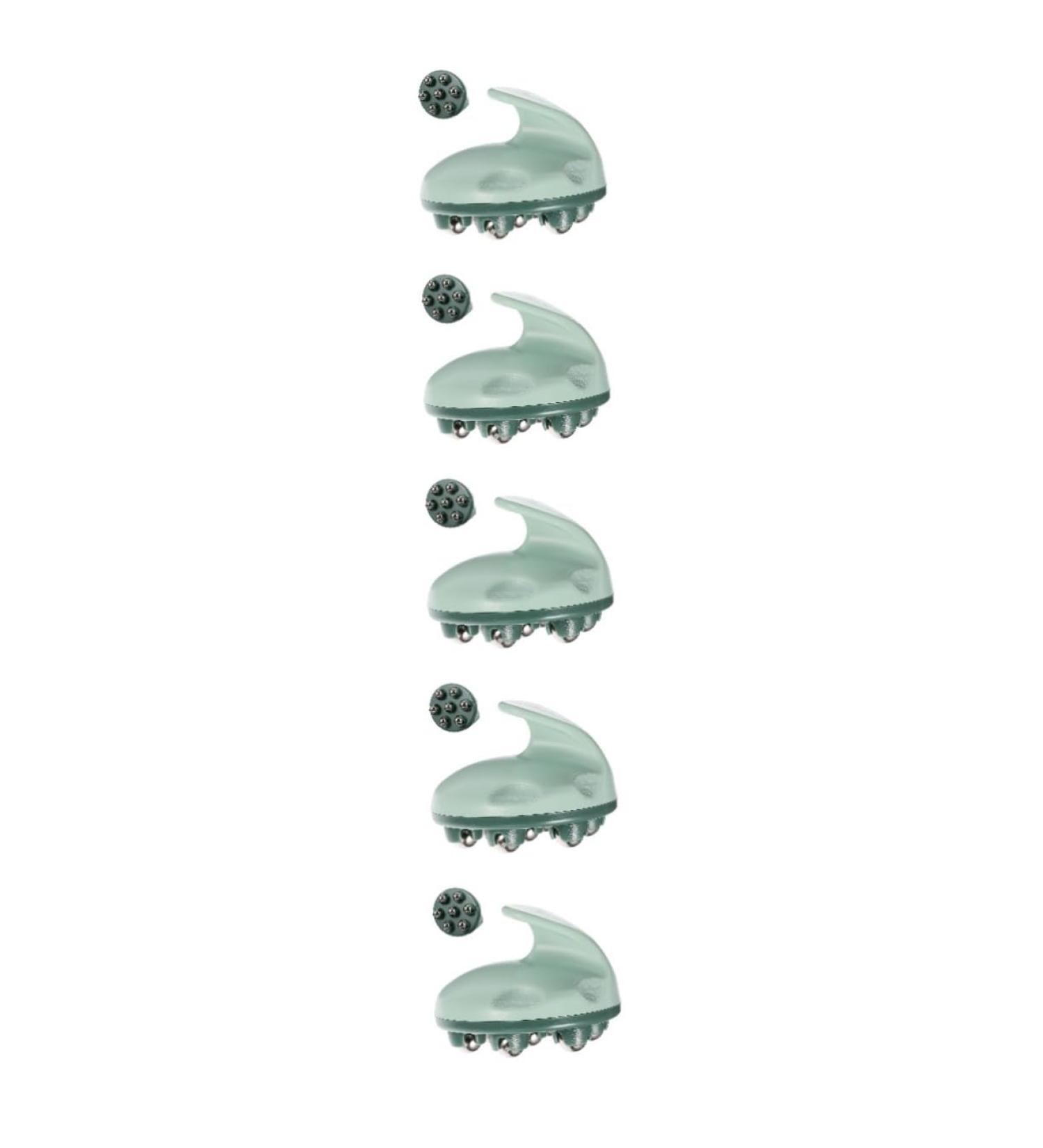 Buy Minkissy 5-St Rollerball Massage Device - Mushroom Massage Tools for Feet Legs Neck & Back - Relaxation & Relief with Massage Balls & Meridian Brush - Buy Online on GoSupps.com