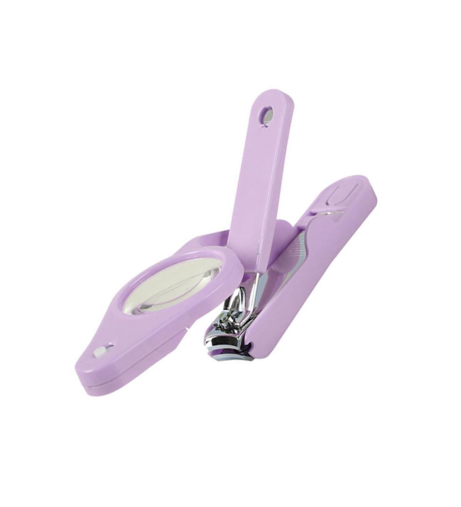 FOMIYES 1pc Nail Clippers Nail Scissors Nail Cutters Fingernails Clippers Trimmers for Men Nail Clipper with Magnifier Nail Shears Pet Nail Clipper Baby Japan Stainless Steel Purple 15*4.5*1.6cm Purple - Buy Online on GoSupps.com