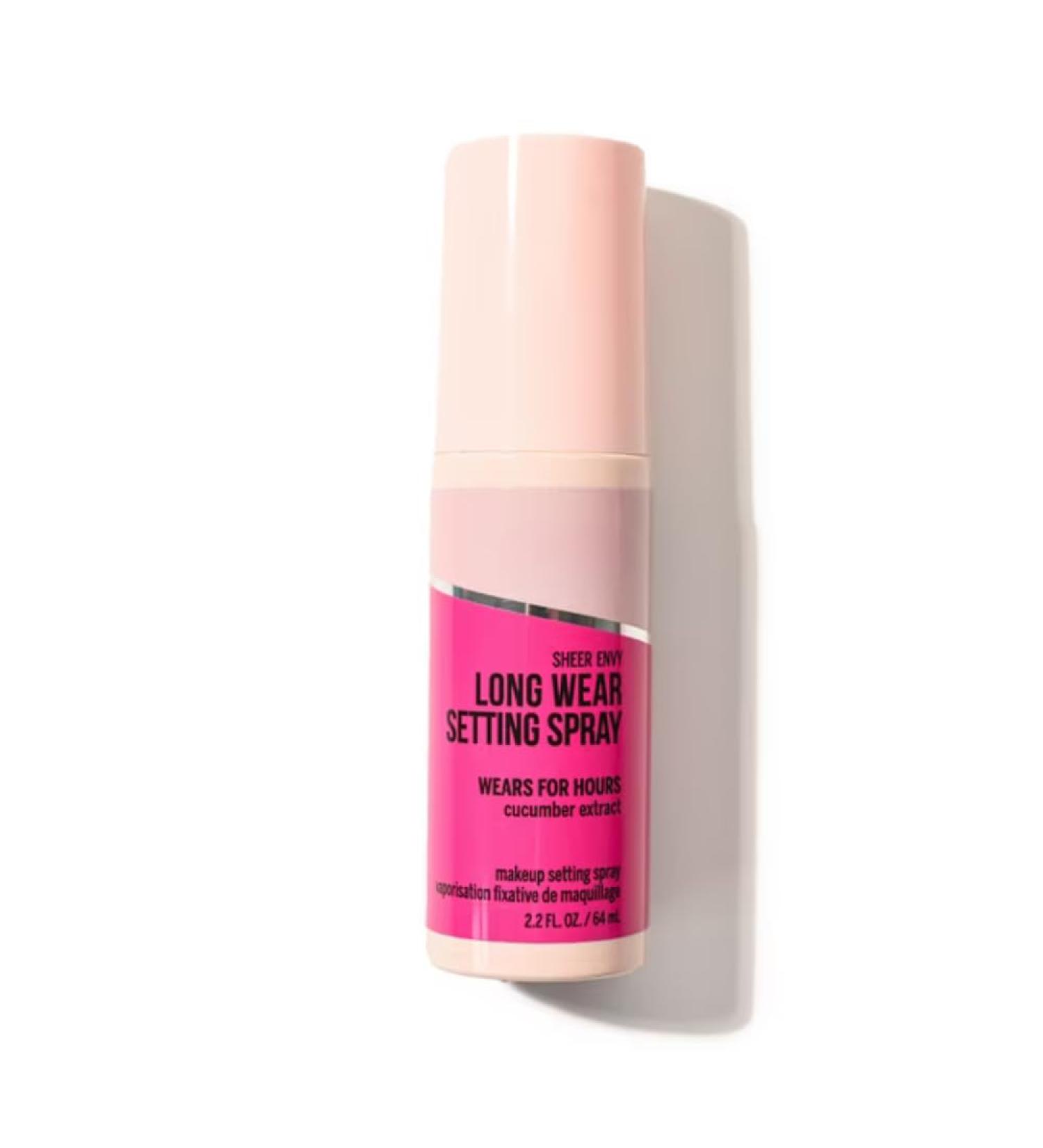Long Wear Makeup Setting Spray - 12-Hour Hydrating Mist for All Skin Types Lightweight Oil-Free Makeup Finishing Spray with Cucumber Extract & Matte Finish 2.2 fl oz - Buy Online on GoSupps.com