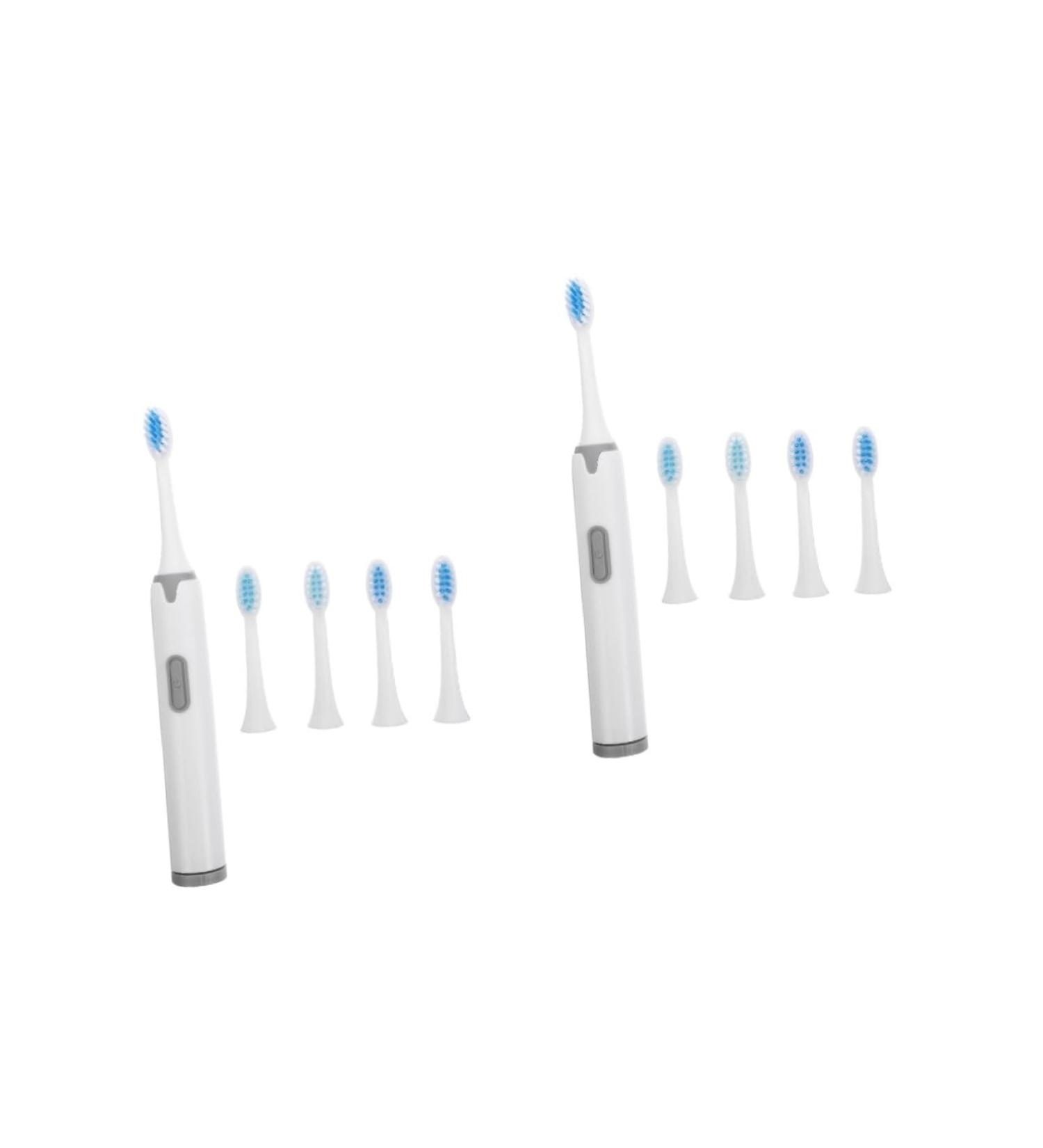 FRCOLOR Sonic Electric Toothbrush Set - 2 Pcs Smart Teeth Cleaner with Charging & Advanced Sonic Technology for Superior Oral Care - Buy Online on GoSupps.com