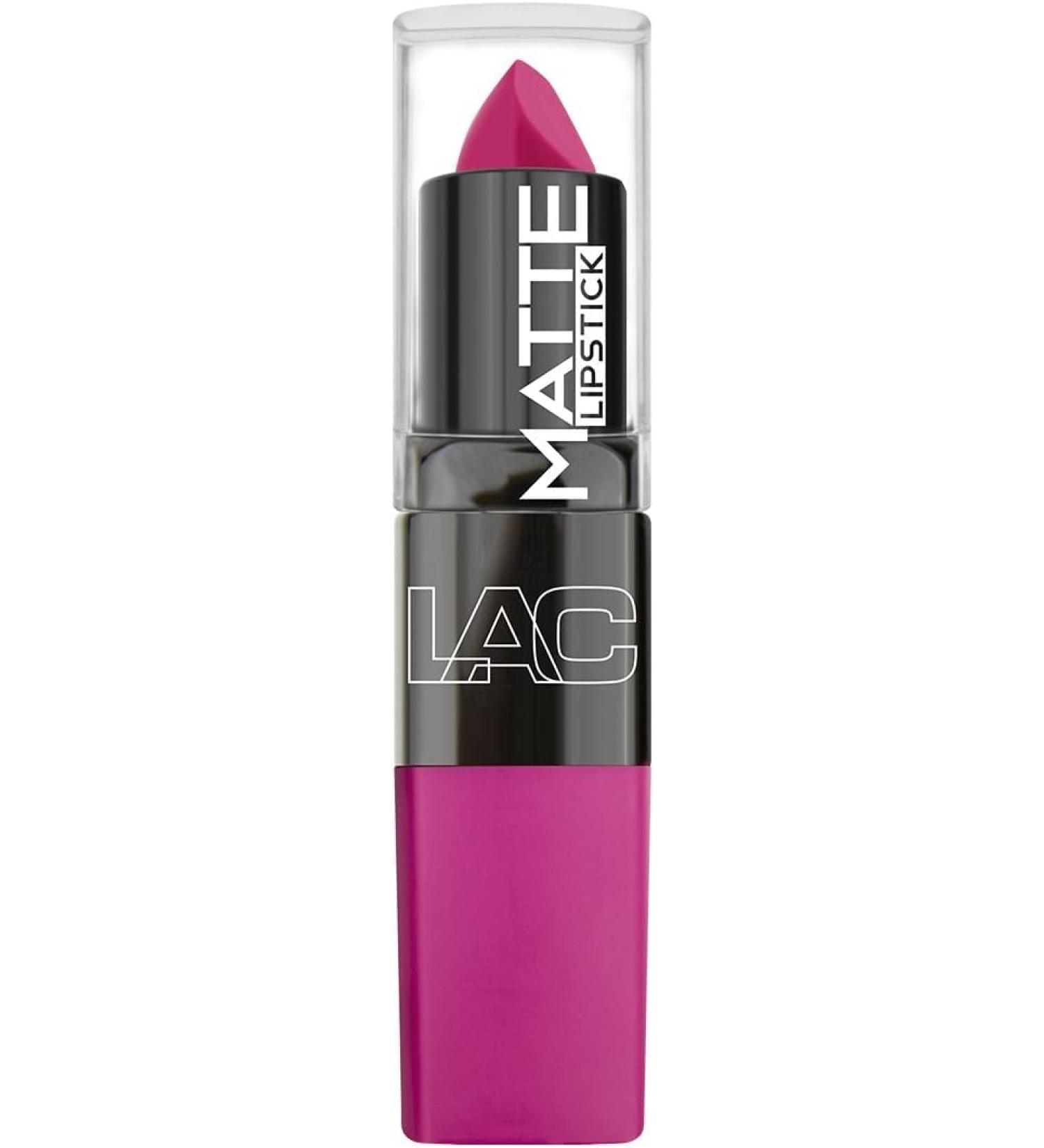 L.A. Colors Matte Lipstick Mad Love 1 Ounce - Long-Lasting Lip Color - Buy Online on GoSupps.com