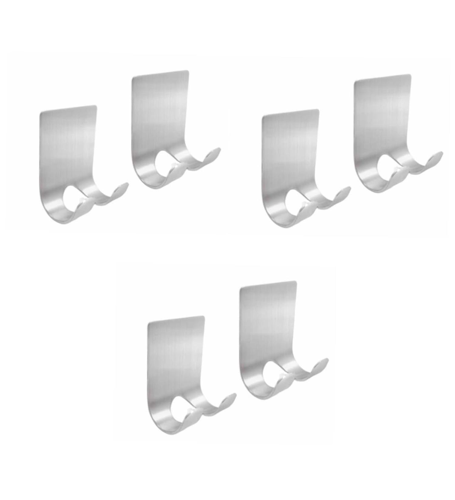 Alipis 6 StK Self-Adhesive Razor Holder - Durable Bathroom Wall Hook for Razors & Keys | Perfect Shower Organizer - Buy Online on GoSupps.com