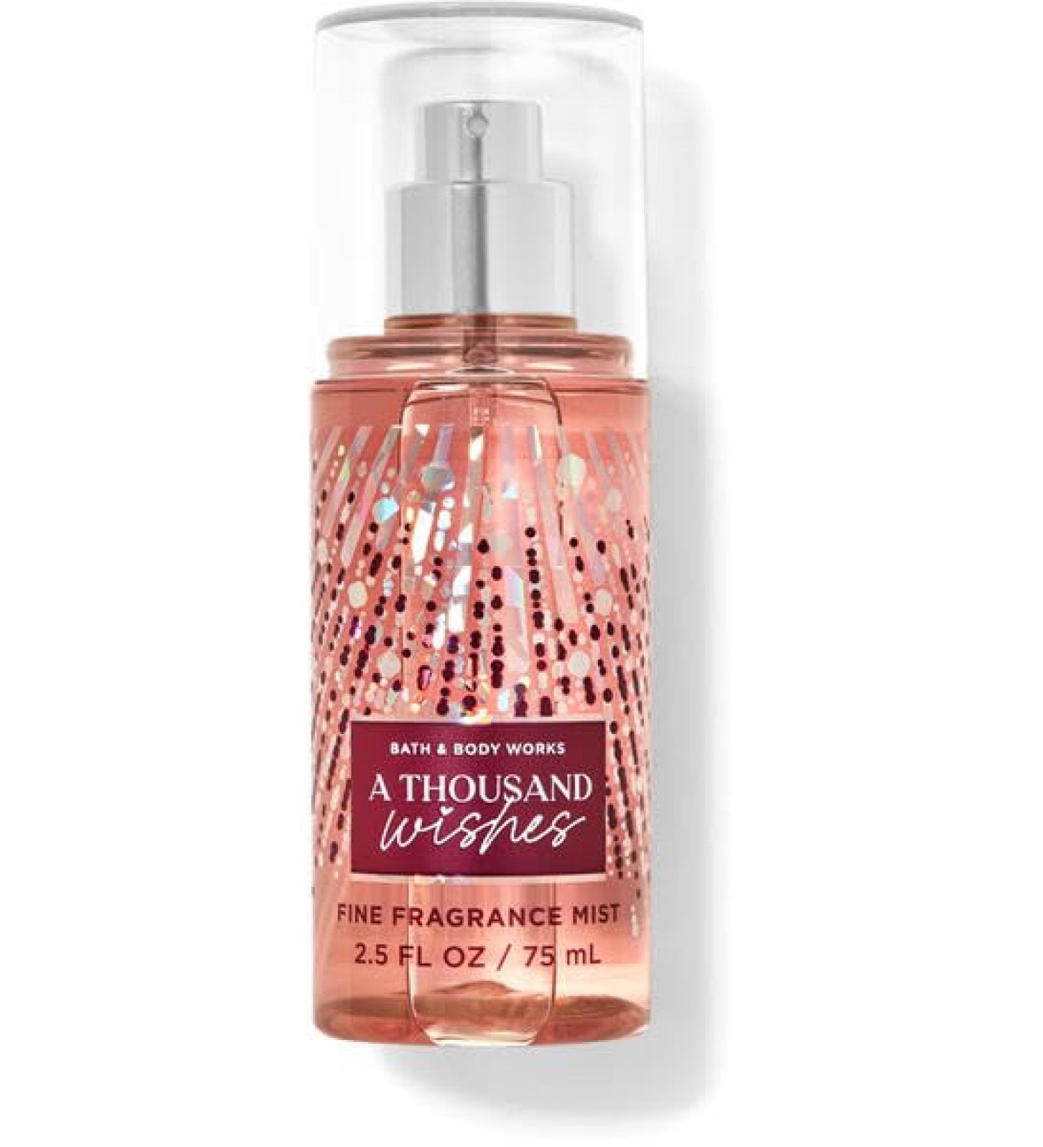 Travel Size 2.5 oz Mini Fragrance Body Mist You Pick mini (A Thousand Wishes)