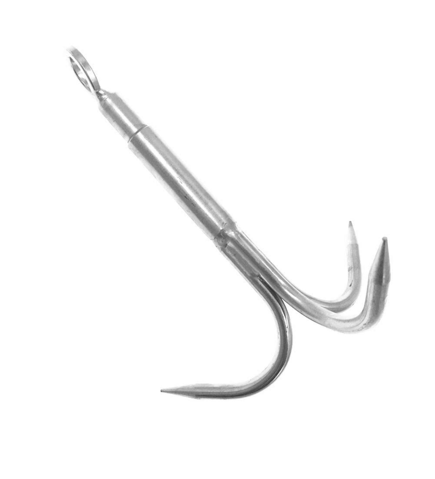 Stainless Steel Outdoor Carabiner Grappling Hook - L Size for Climbing, Hiking, and Mountaineering - Buy Online on GoSupps.com