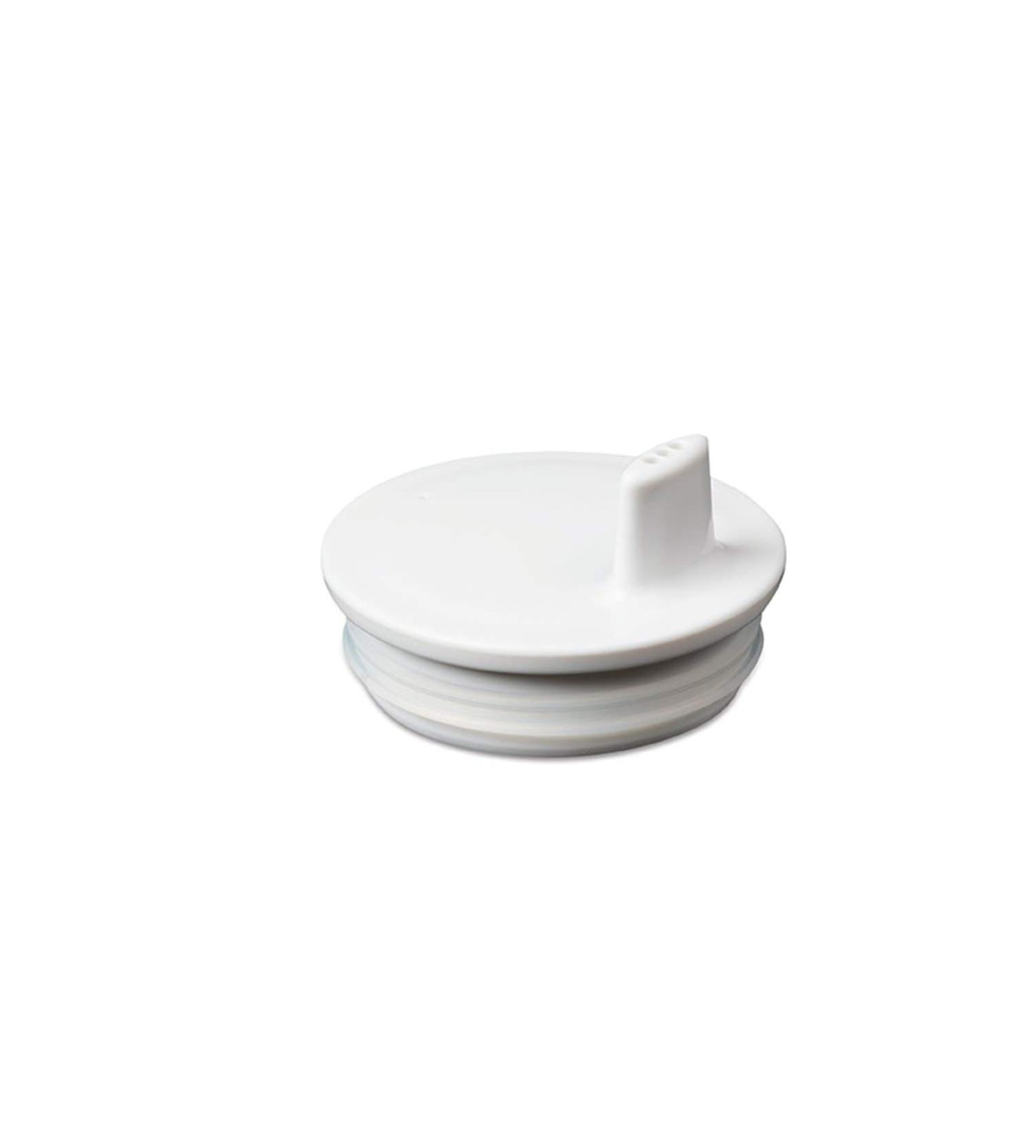 Design Letters Drink Lid for Melamine Cup (White) - BPA & BPS-Free, Lightweight, Tight Fit, Dishwasher Safe - Buy Online on GoSupps.com