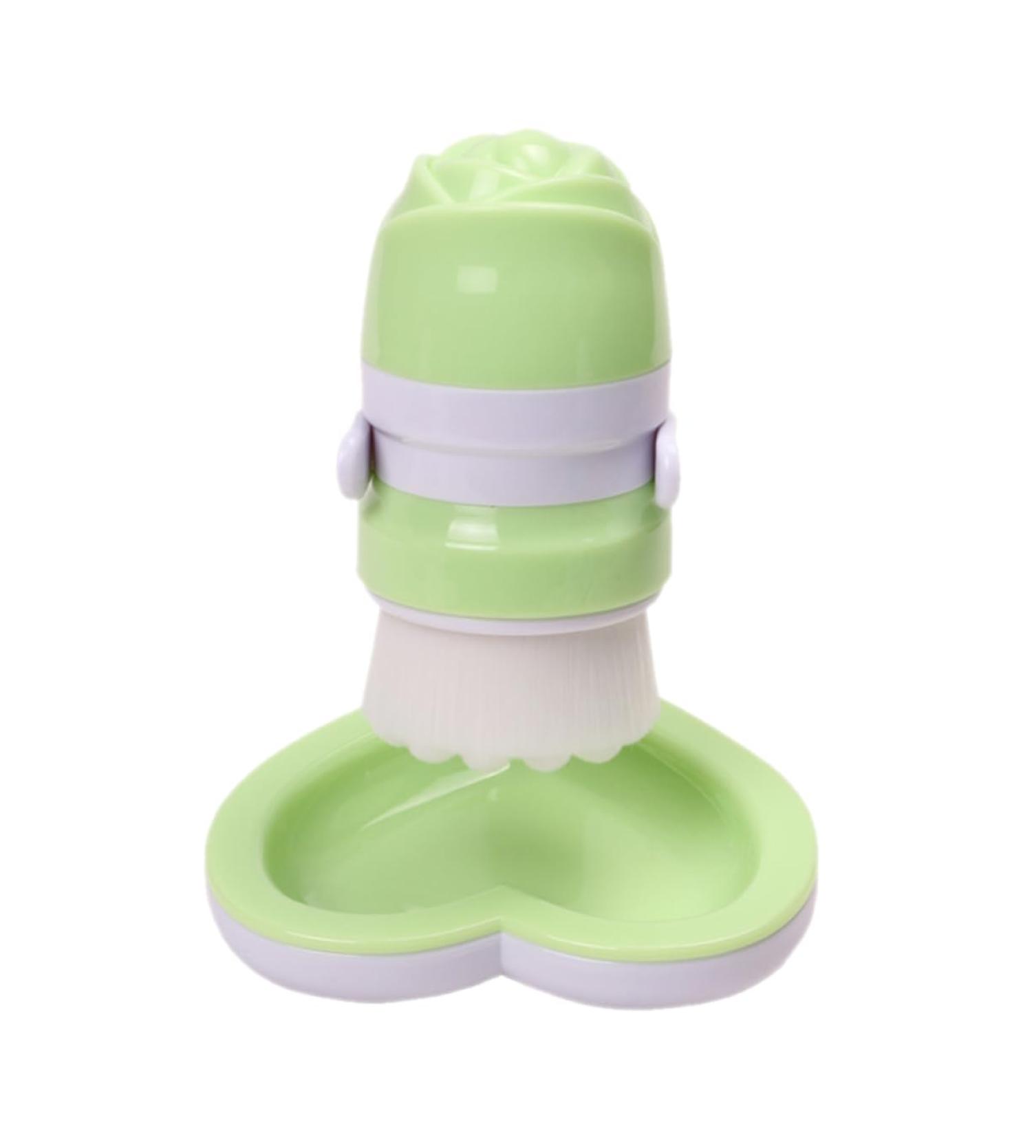 MAGICLULU 1pc Face Brush Cleansing Facial Brush Facial Exfoliating Brush Face Cleaning Brush Cosmetic Brush Facial Cleanser Home Facial Brush Household Miss Detergent Fiber Wool 11x8cm Green - Buy Online on GoSupps.com