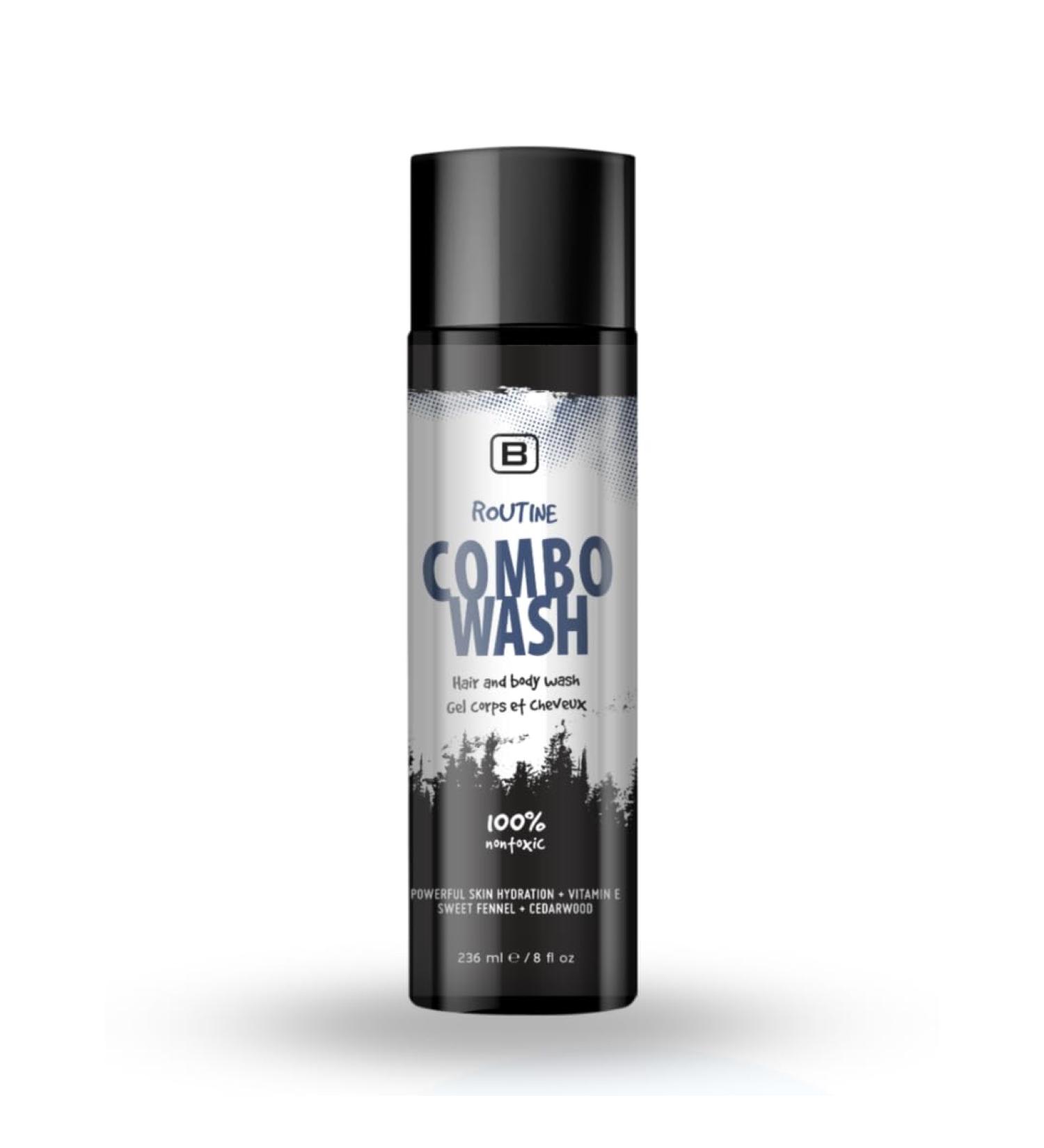 Routine Combo Wash - EWG VERIFIED - Organic 2-in-1 Shampoo & Body Wash | Cruelty-Free & Vegan | International Shipping - Buy Online on GoSupps.com