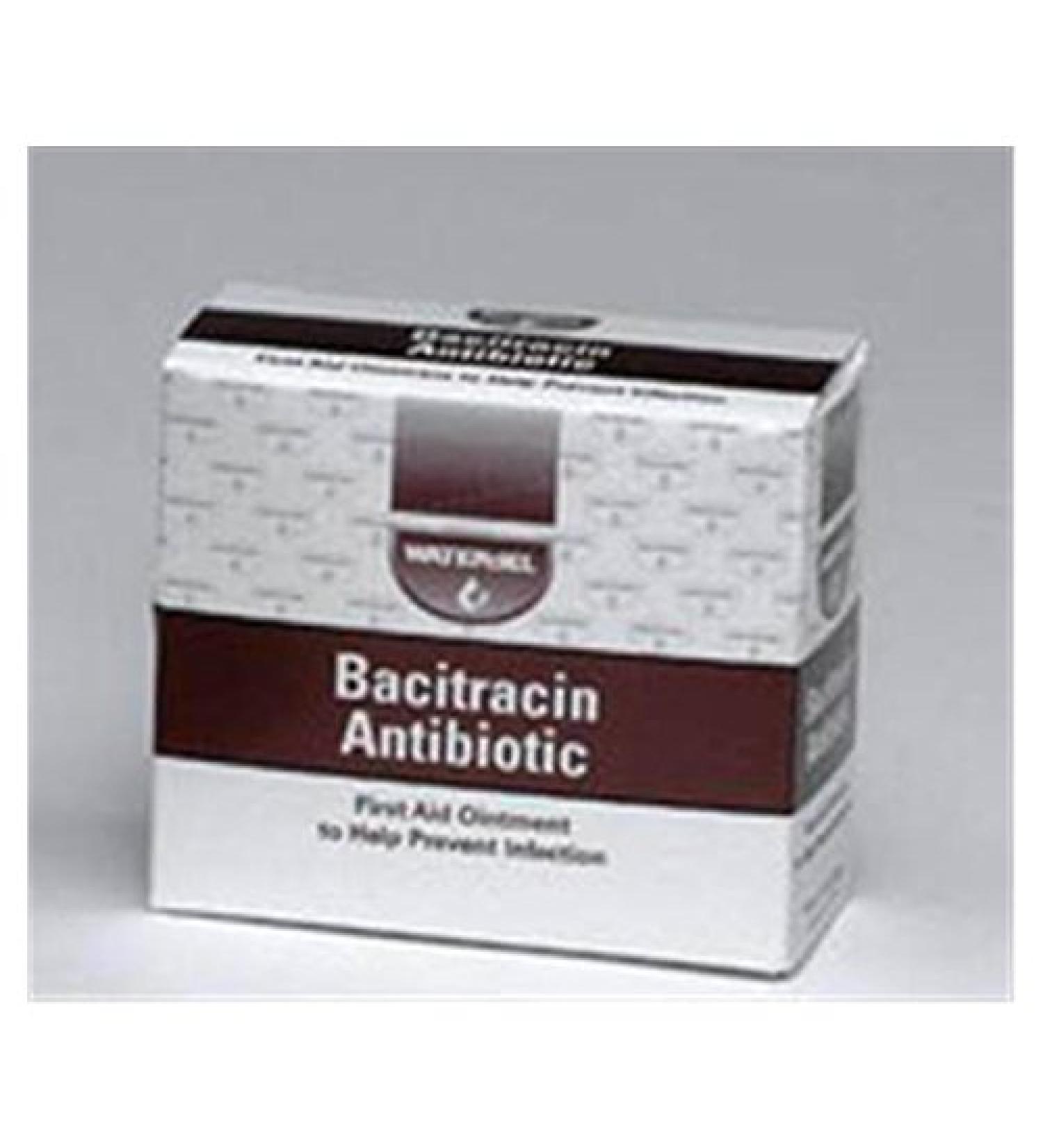 WP000-WJBA1800 WJBA1800 Ointment First Aid Bacitracin Zinc 500 Units 0.9gm 25 Per Box From Waterjel Technologies -# WJBA1800