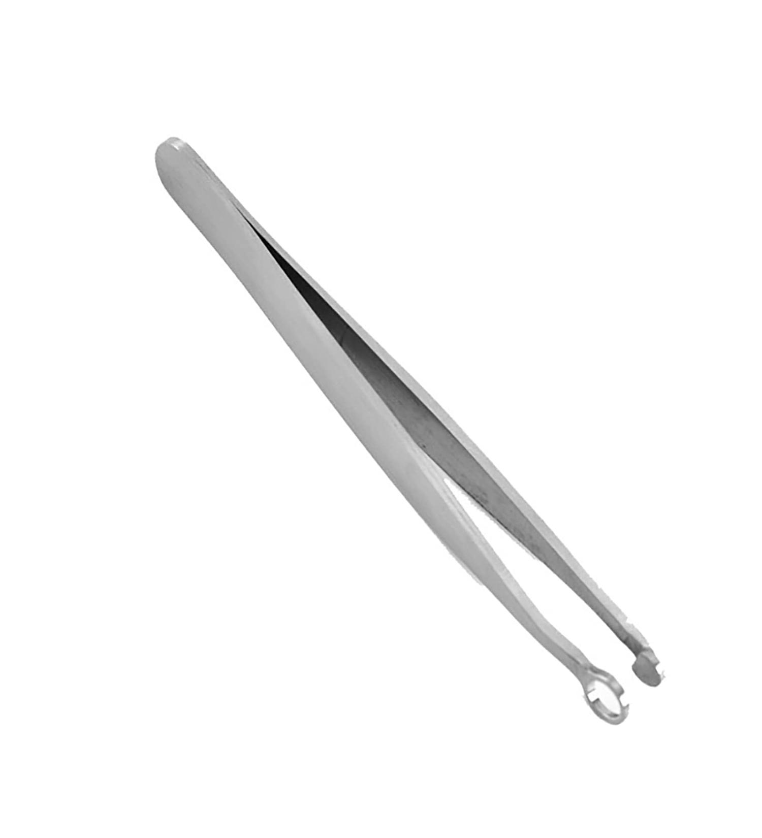 Congguan Stainless Steel Nose Hair Tweezers | Precision Rounded Tip Facial & Nasal Hair Trimming - Buy Online on GoSupps.com