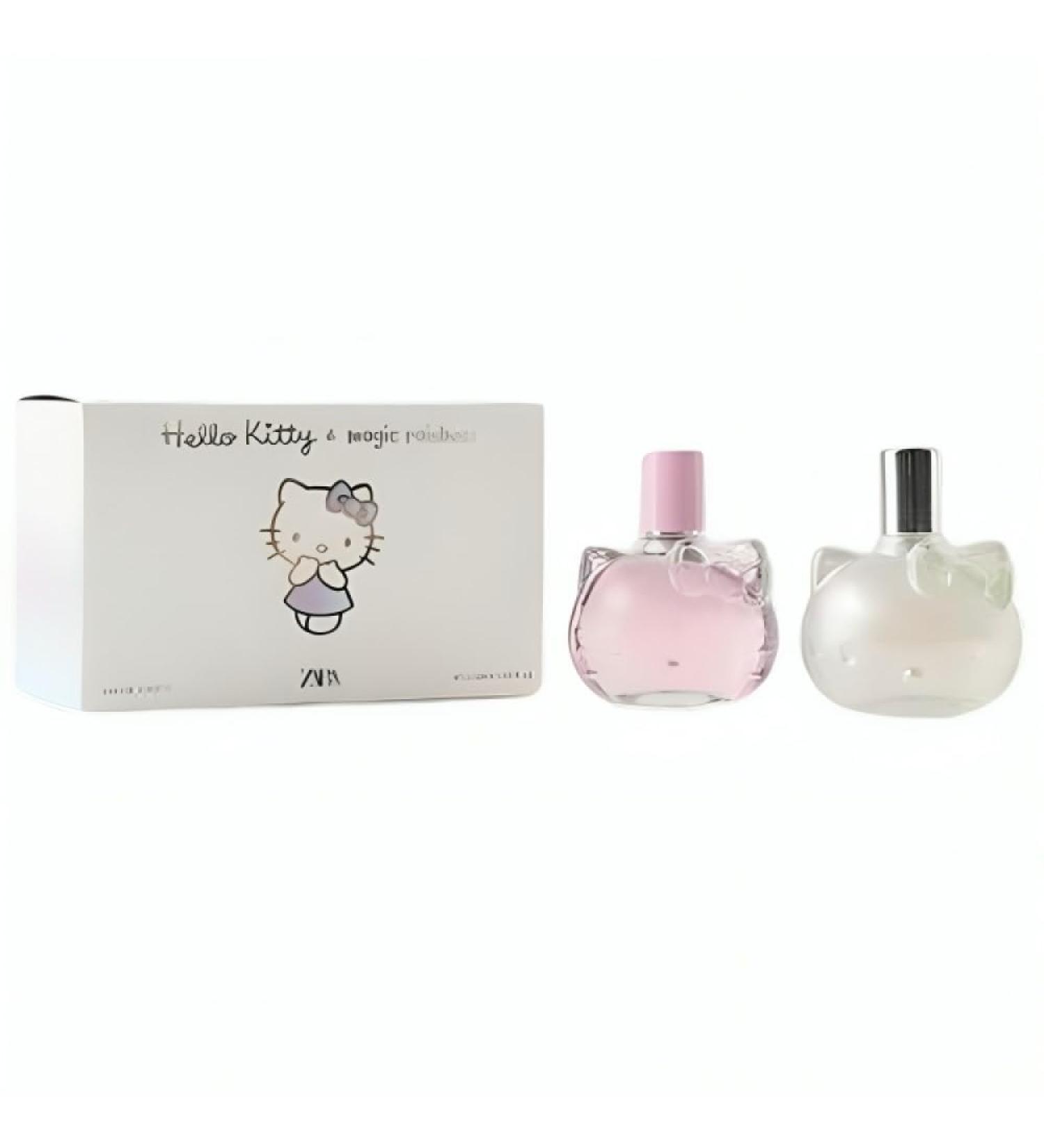 Zara Kids Hello Kitty + Magic Rainbow Girls Perfume Fragrance Spray Set of Two EDT Eau De Toilette 2x 50 ML (1.69 FL. OZ) - Buy Online on GoSupps.com