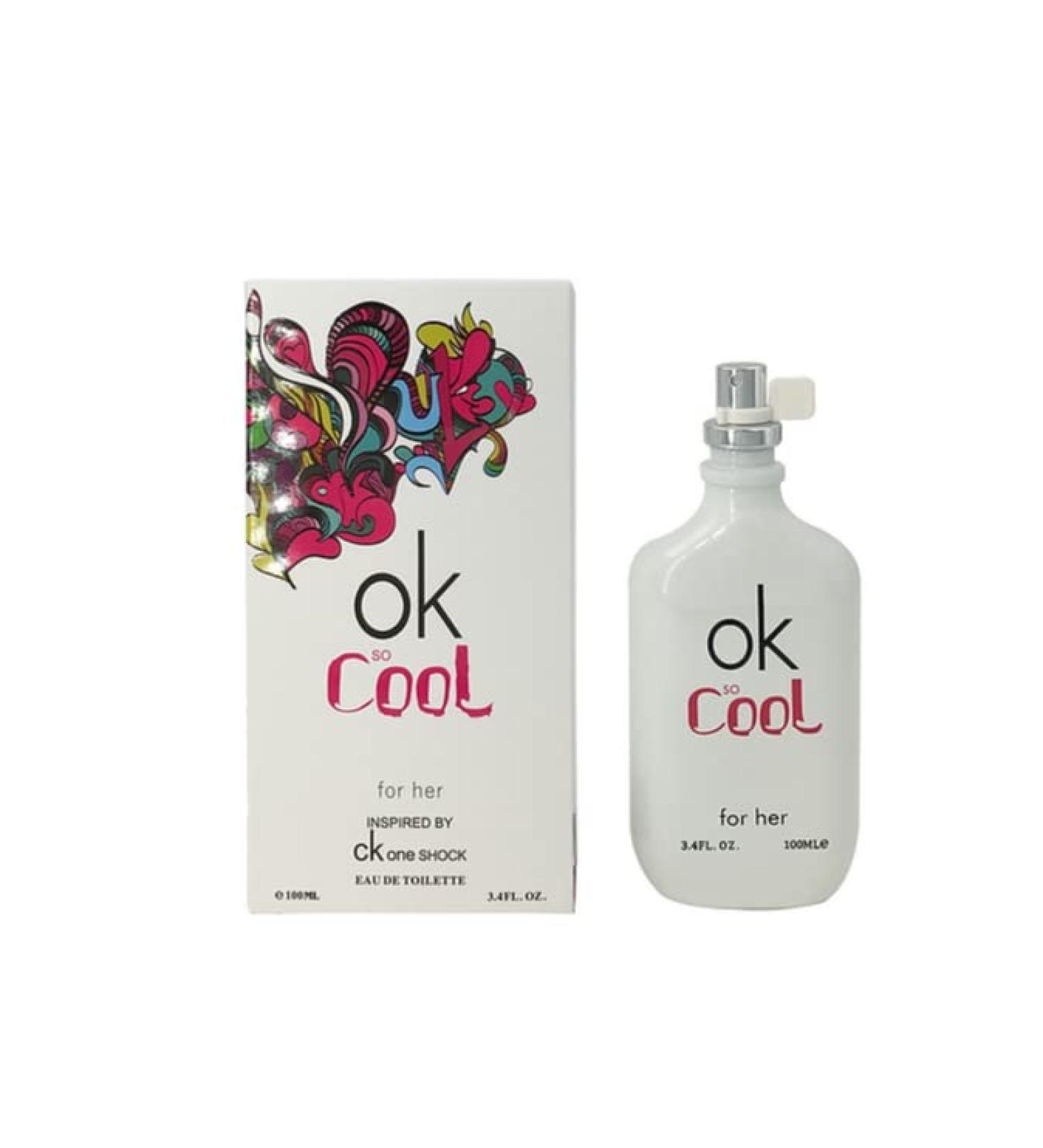 Ok So Cool Perfume for Women 3.4oz/100ml (Our Impression of One Shock) Eau de Toilette Natural Spray