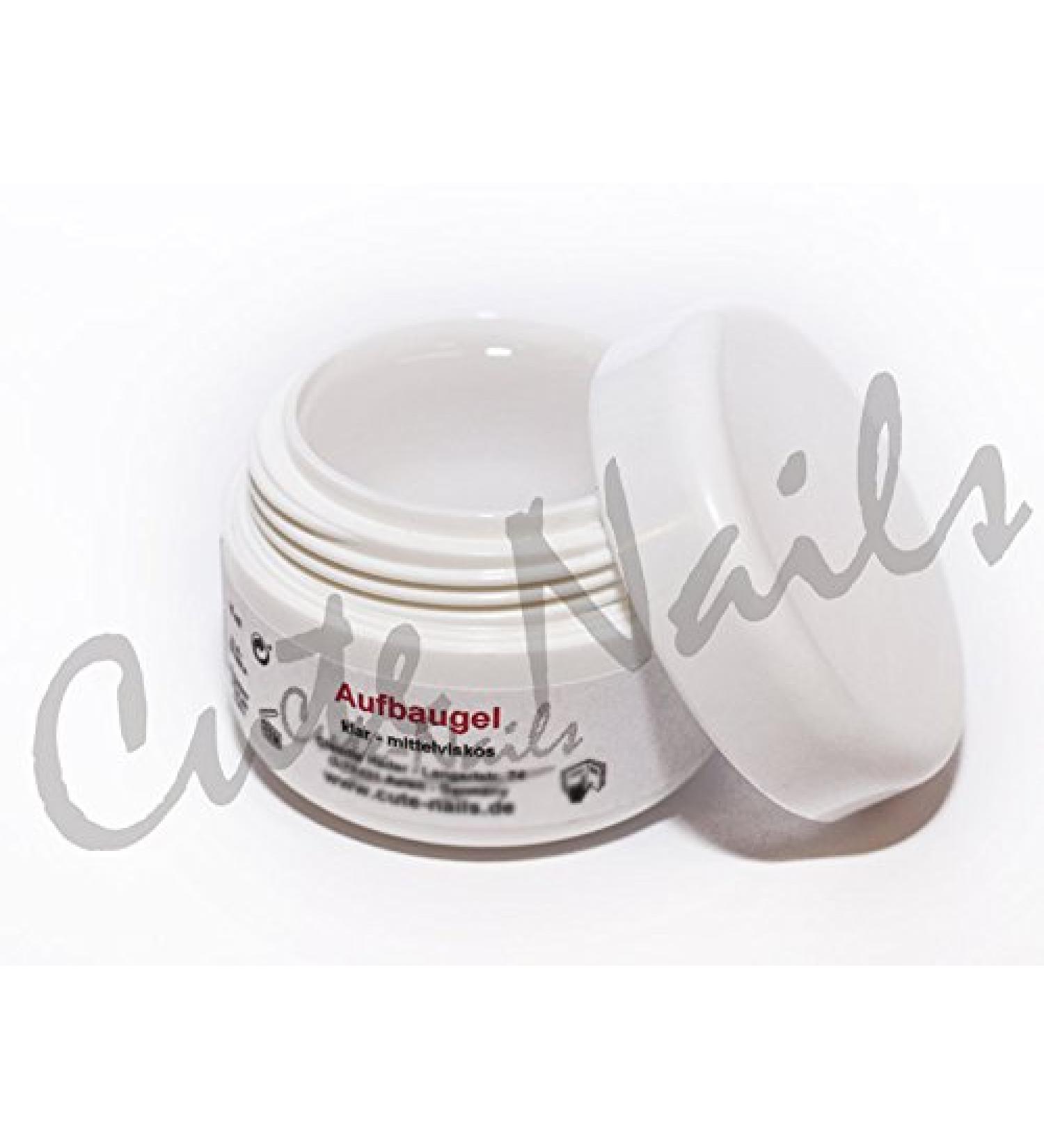 Builder gel clear medium to thick viscosity - HONEY EFFECT - 15 ml - CUTE NAILS