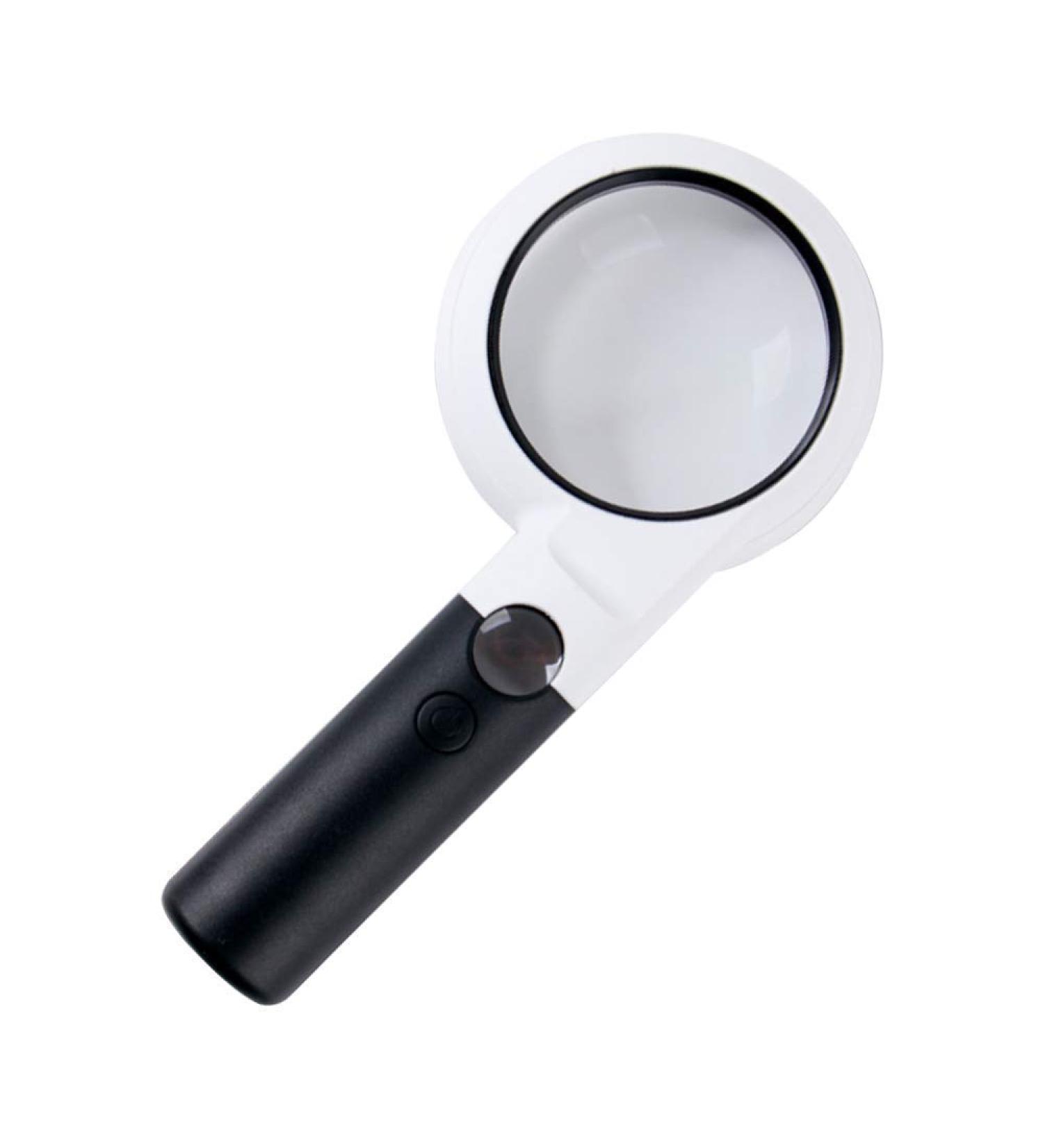 Illuminated Magnifier 5X 20x for Old Man Reading Repair Stamps Coins Identification Enlargement Mirrorv Led Head Light Glass Made in China - Buy Online on GoSupps.com