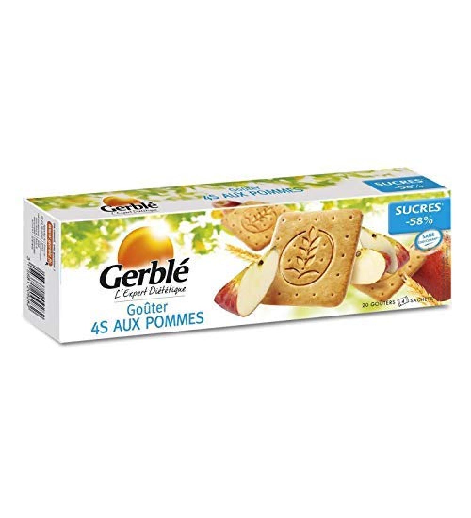 GERBLÉ - 4S Apple Snacks 360G - Pack of 4 - free delivery
