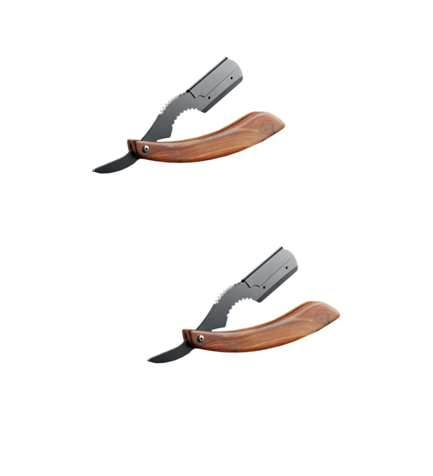 Beavorty 2pth Women's Razor - Rustproof Steel & Rosewood Facial Hair Shaver for Smooth Skin | Shavemate Mini Shaver for Women - Buy Online on GoSupps.com