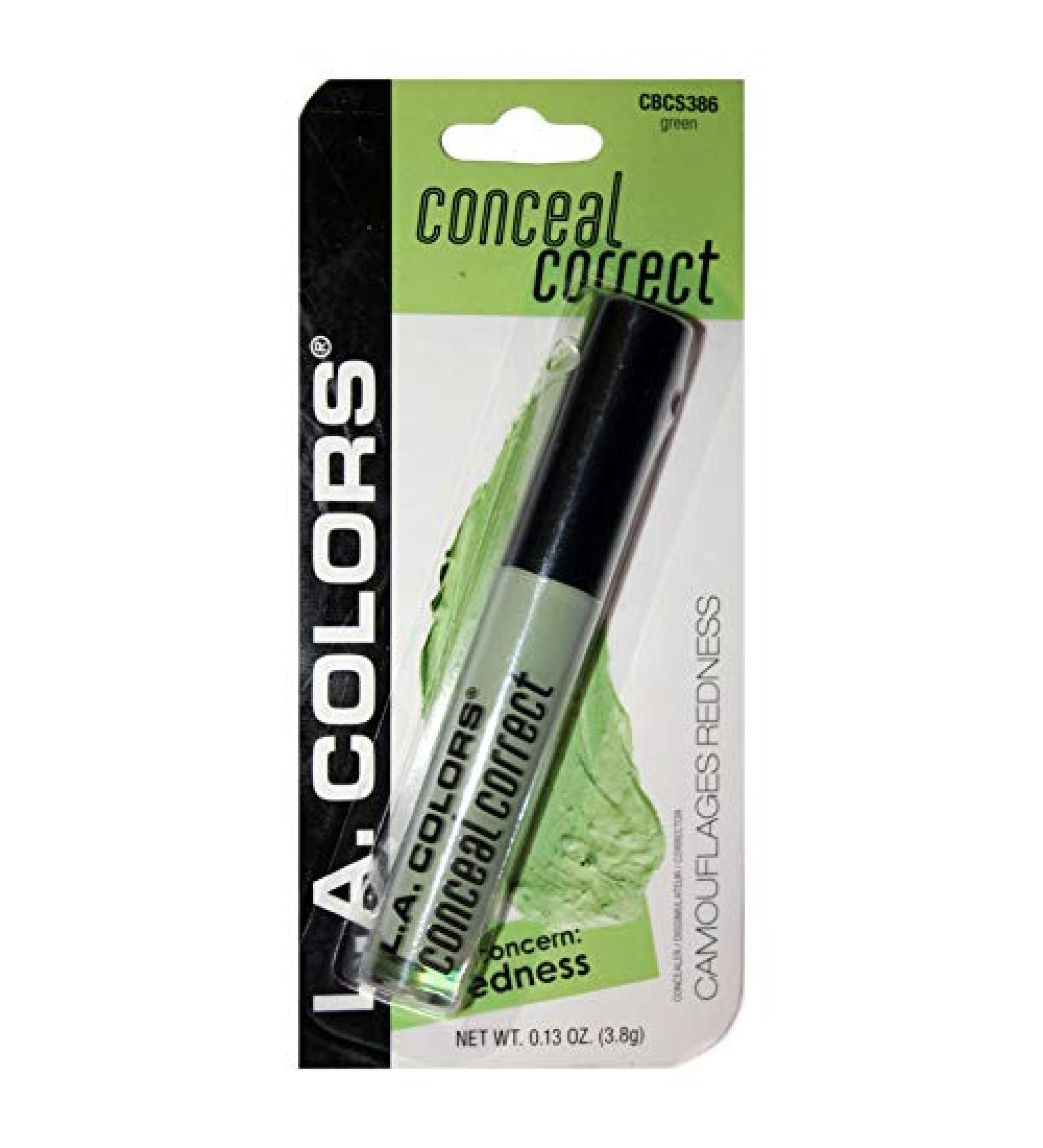 Green Color Correcting Concealer by L.A. Colors - Covers Blemishes, Minimizes Redness - CBCS386 - Buy Online on GoSupps.com