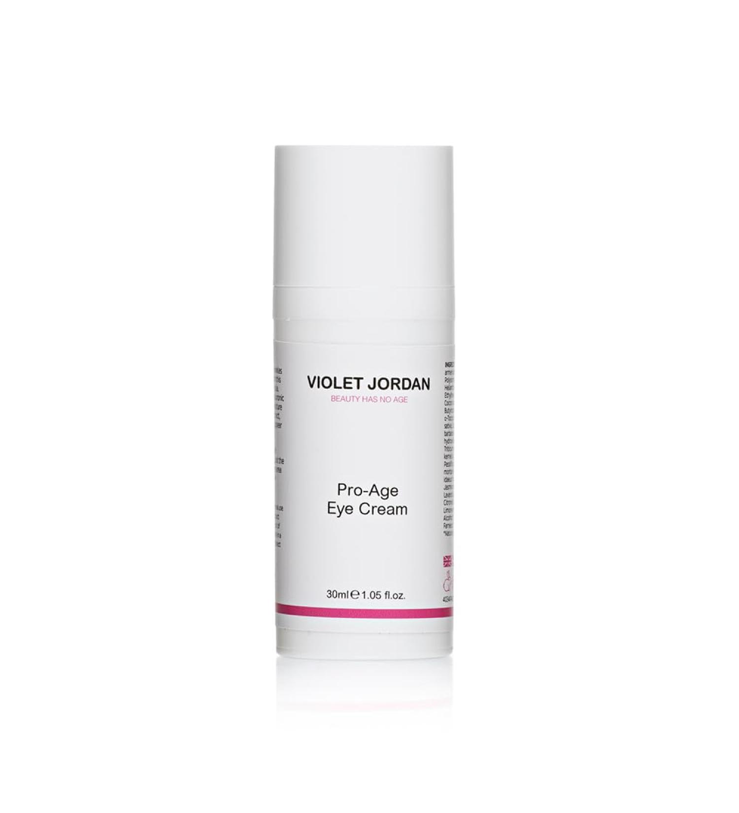 VIOLET JORDAN Pro- Age Eye Cream with Hyaluronic Acid & Green Tea - Antioxidant Eye Cream for Dark Circles and Fine Lines - Skincare Older Women & Mature Skin - Buy Online on GoSupps.com
