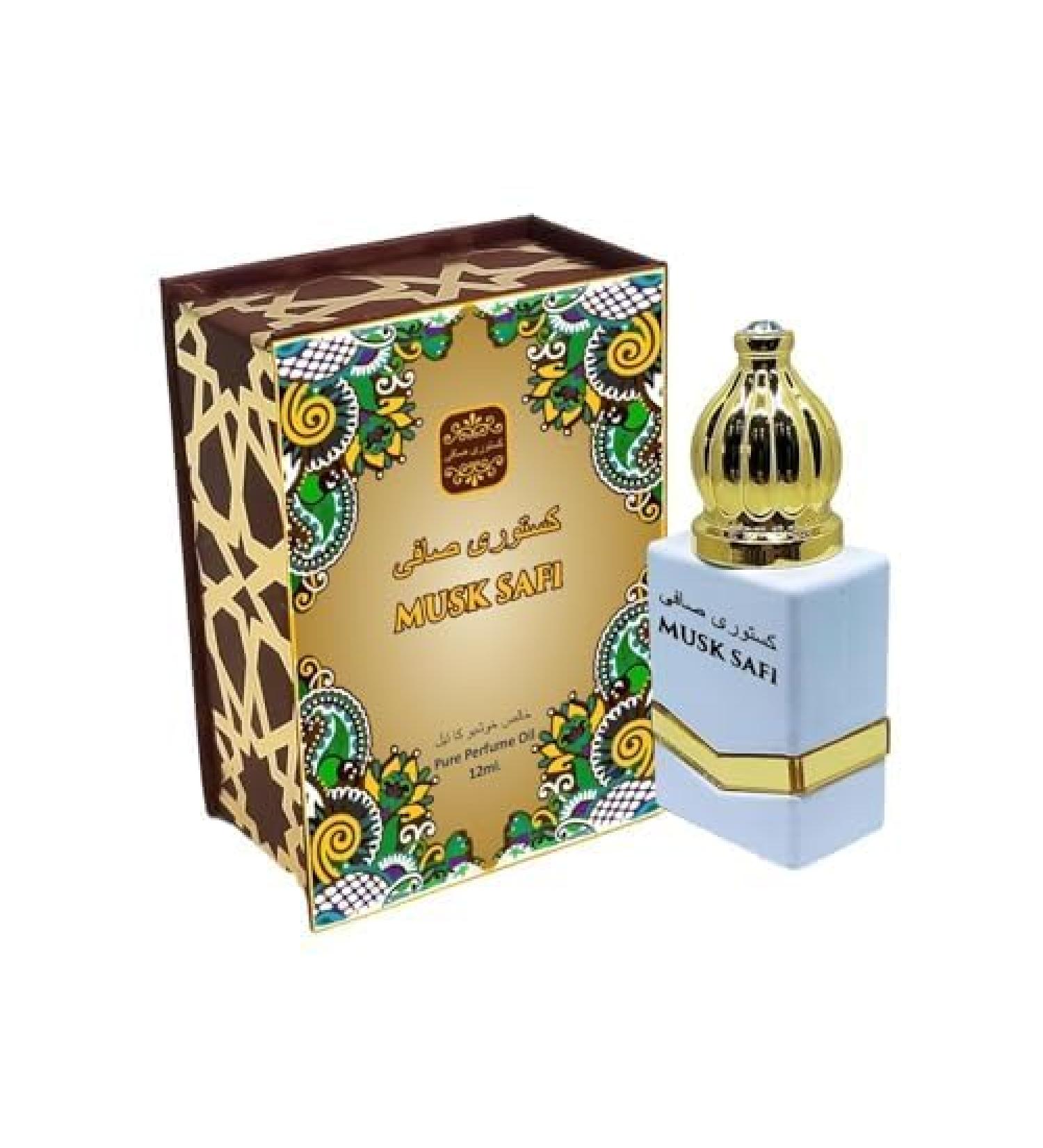 INDRA SUGANDH BHANDAR Attar For Men|Women Musk Safi 12ml Rollon Box Ittar Original Men itra/itar Perfume Oil 24 Hours Long Lasting Fragrance Pack