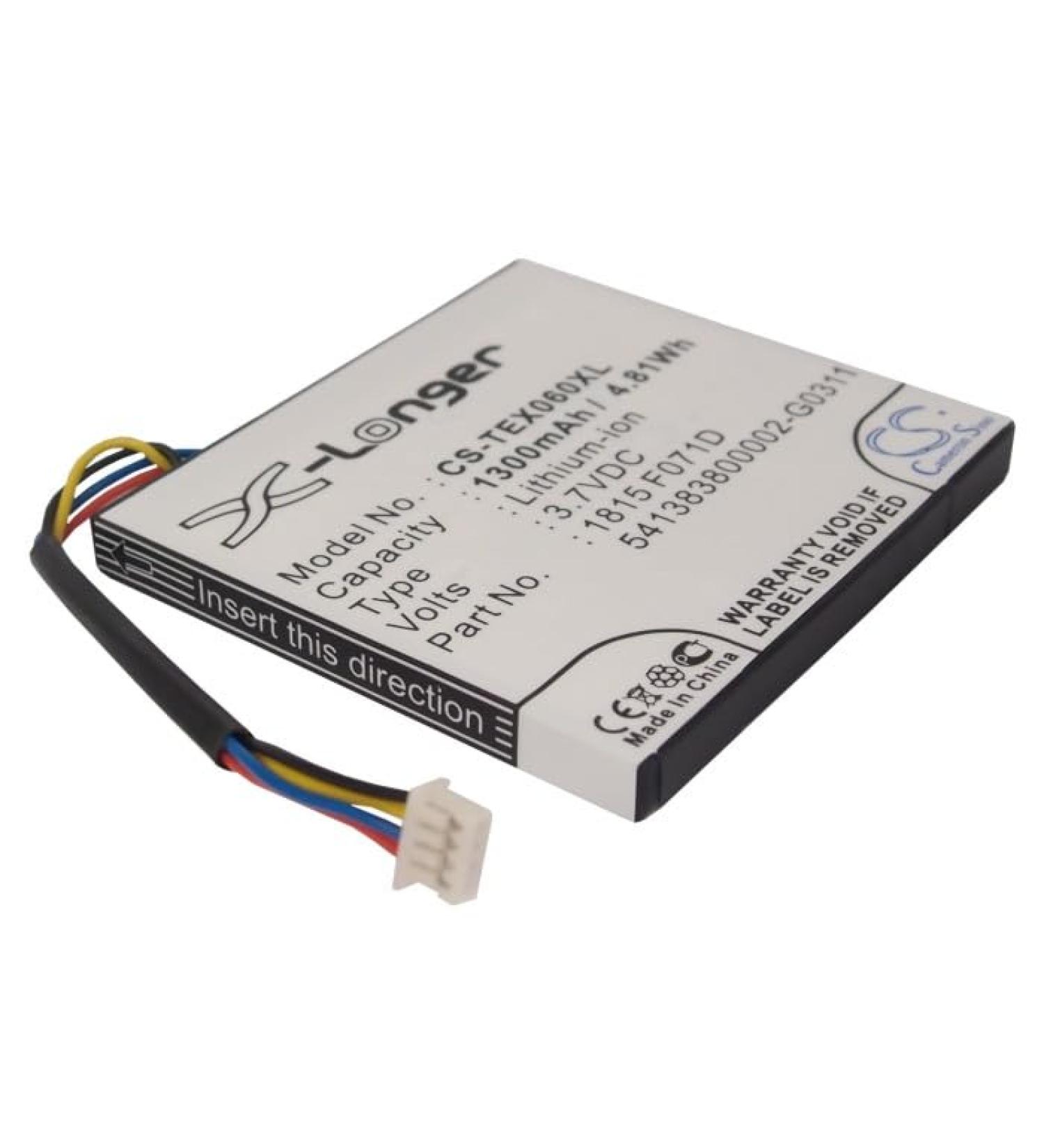 Replacement Battery for TI-Nspire CX CAS TI-84 C Silver | 3.7V 1300mAh | International Shipping Available - Buy Online on GoSupps.com